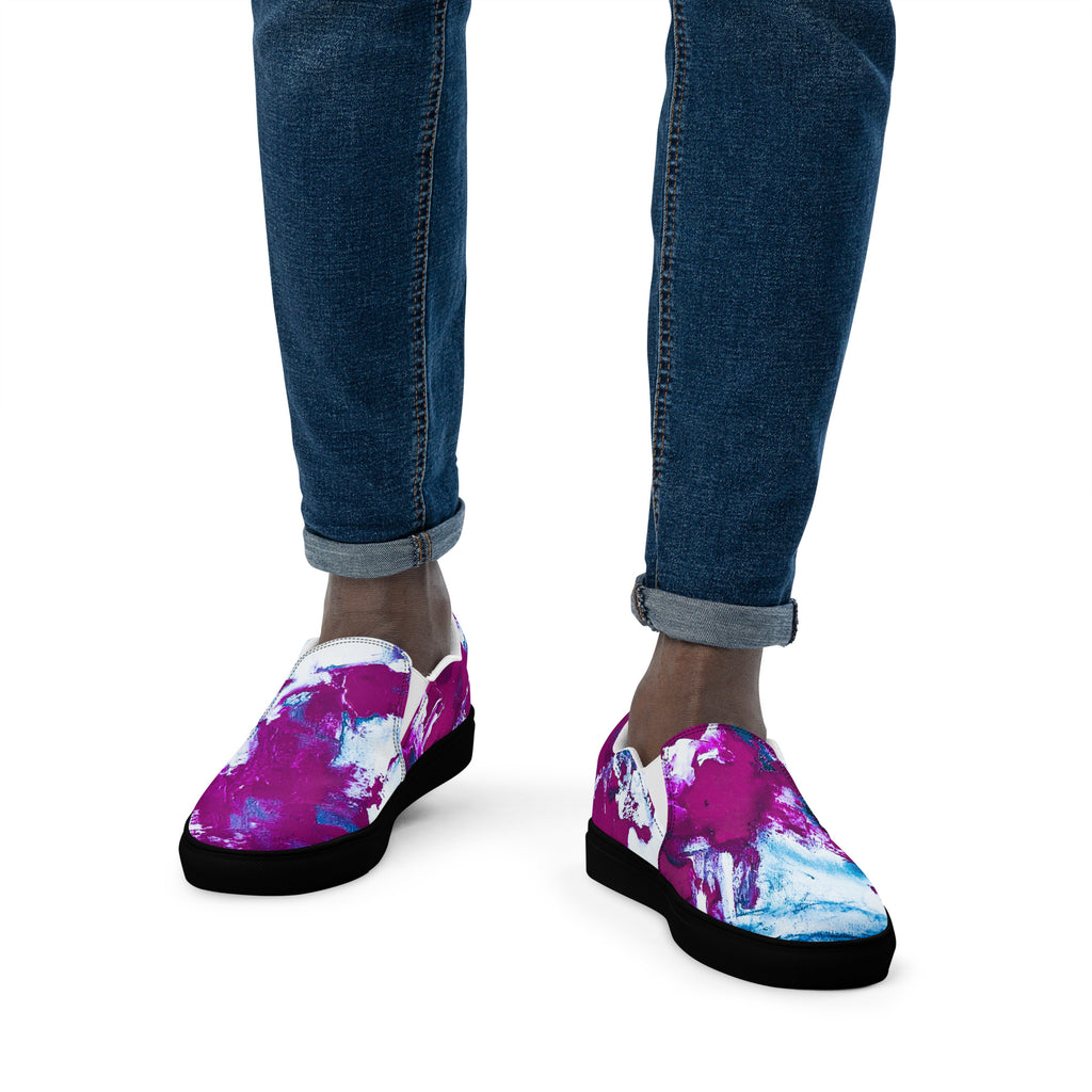 Men's Slip On- Mismatch Turquoise