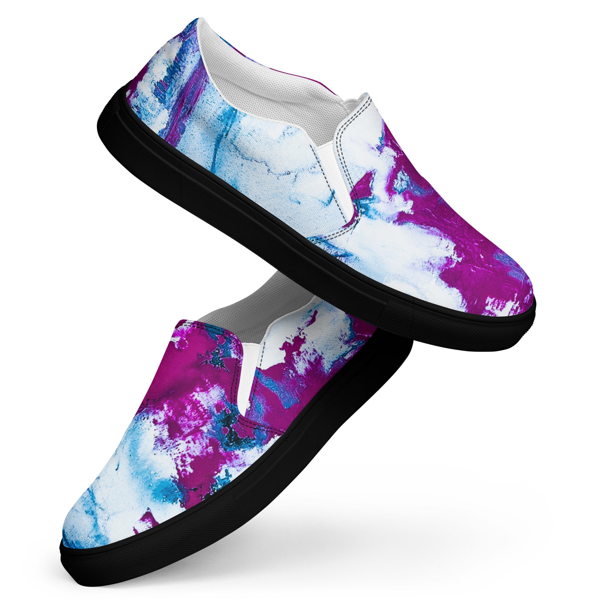Men's Slip On- Mismatch Turquoise
