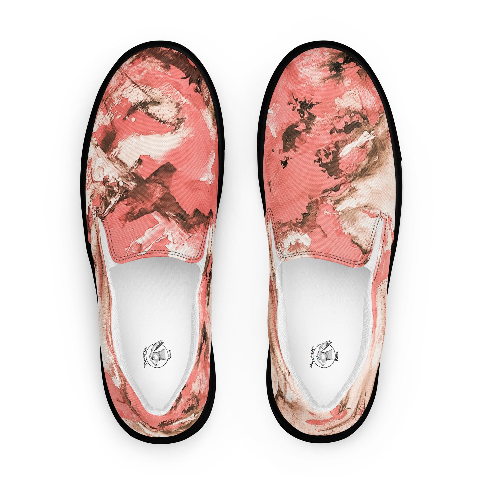 Men's Slip On- Mismatch Peach