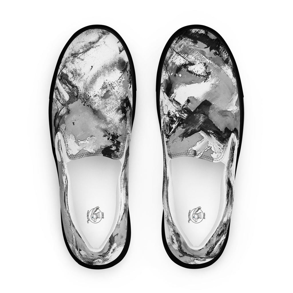 Men's Slip On- Mismatch Grey