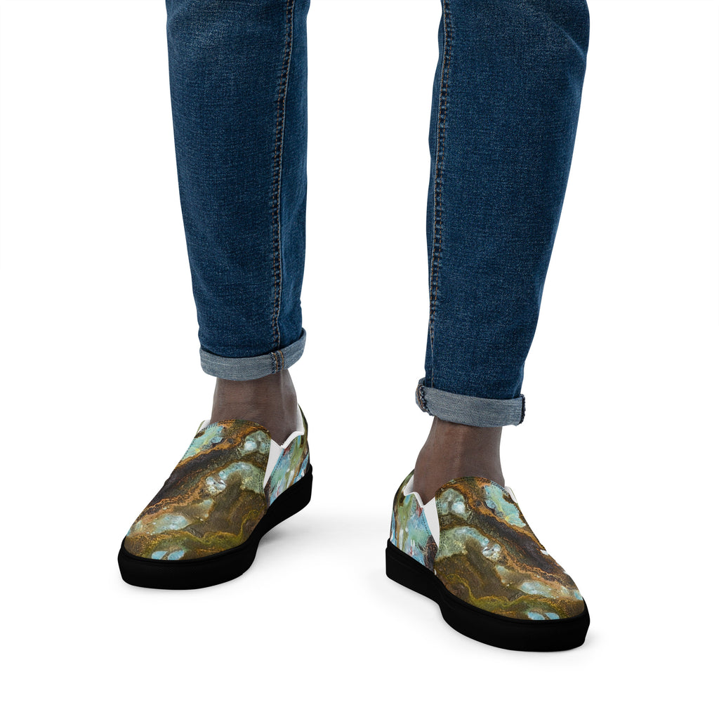 Men’s Slip On- Microscope