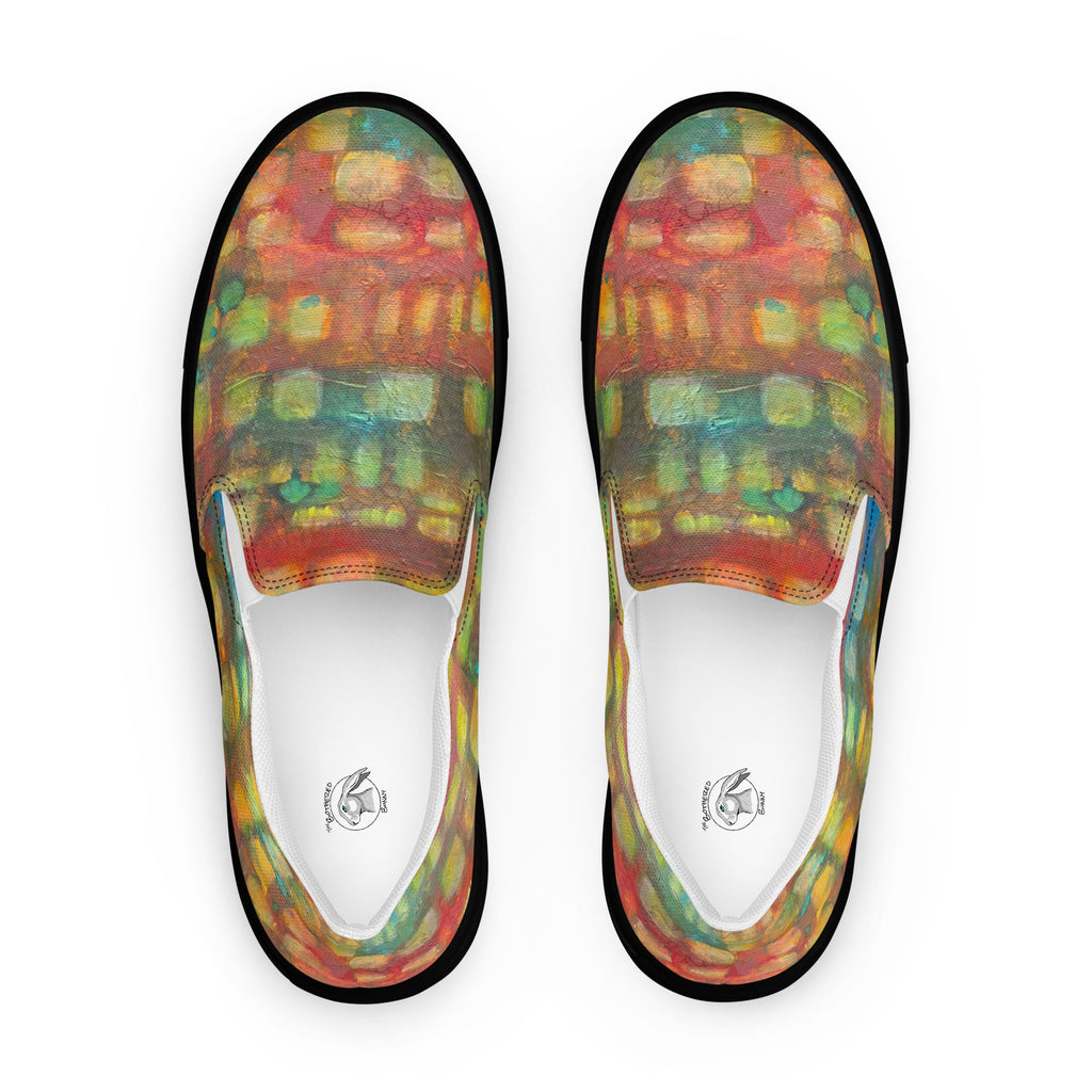 Men's Slip On- With feeling Red