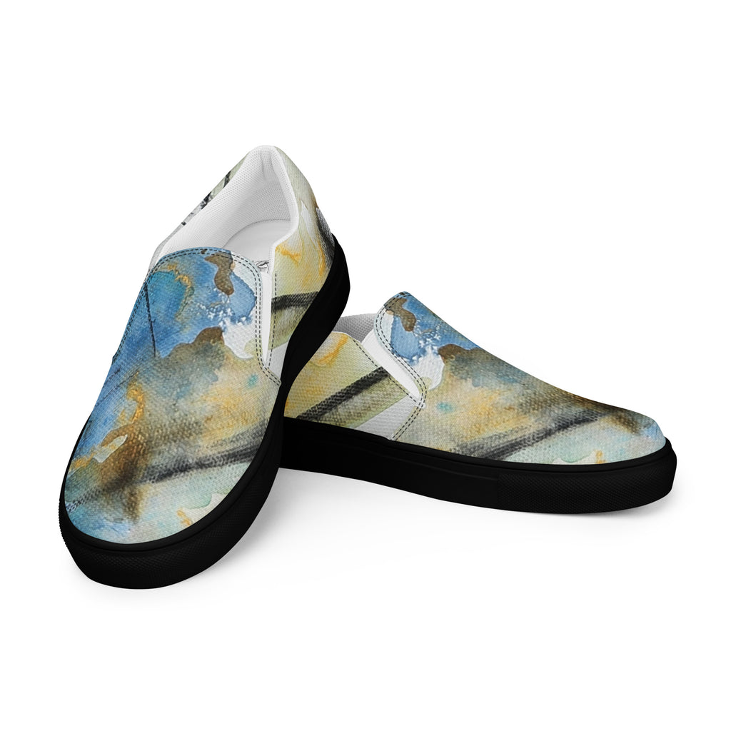 Men's slip on- With Caramel