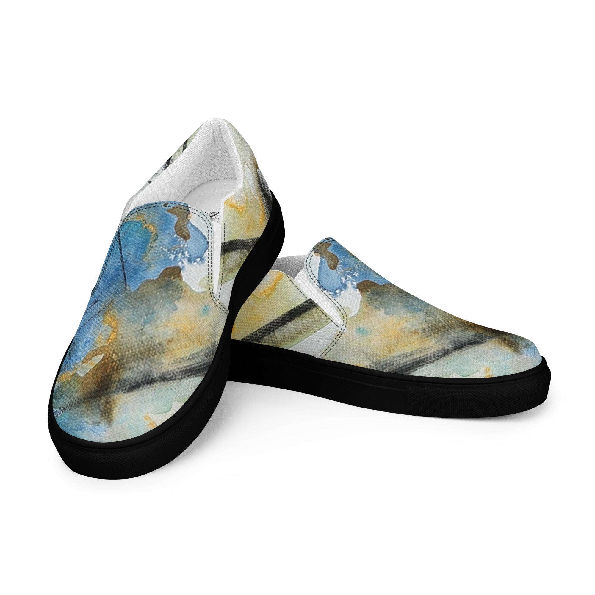 Men's slip on- With Caramel