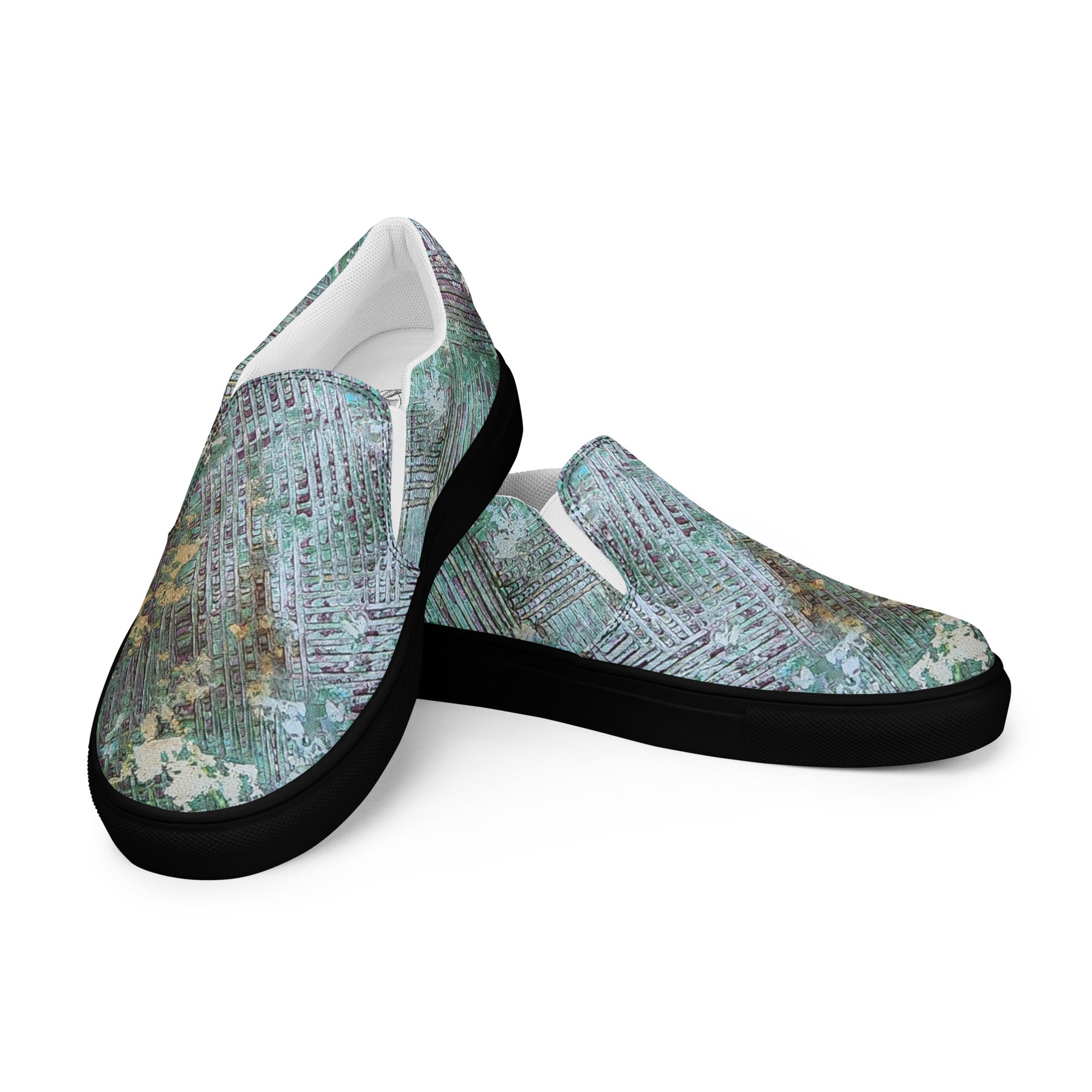 Men's slip on- Weave Green