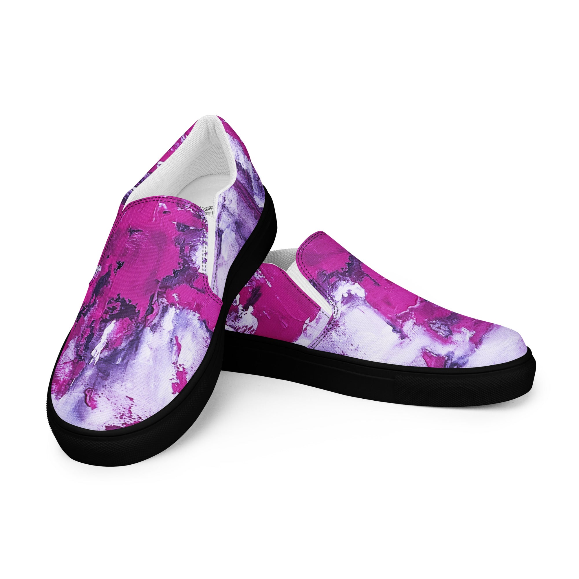 Men's Slip On- Mismatch Pink