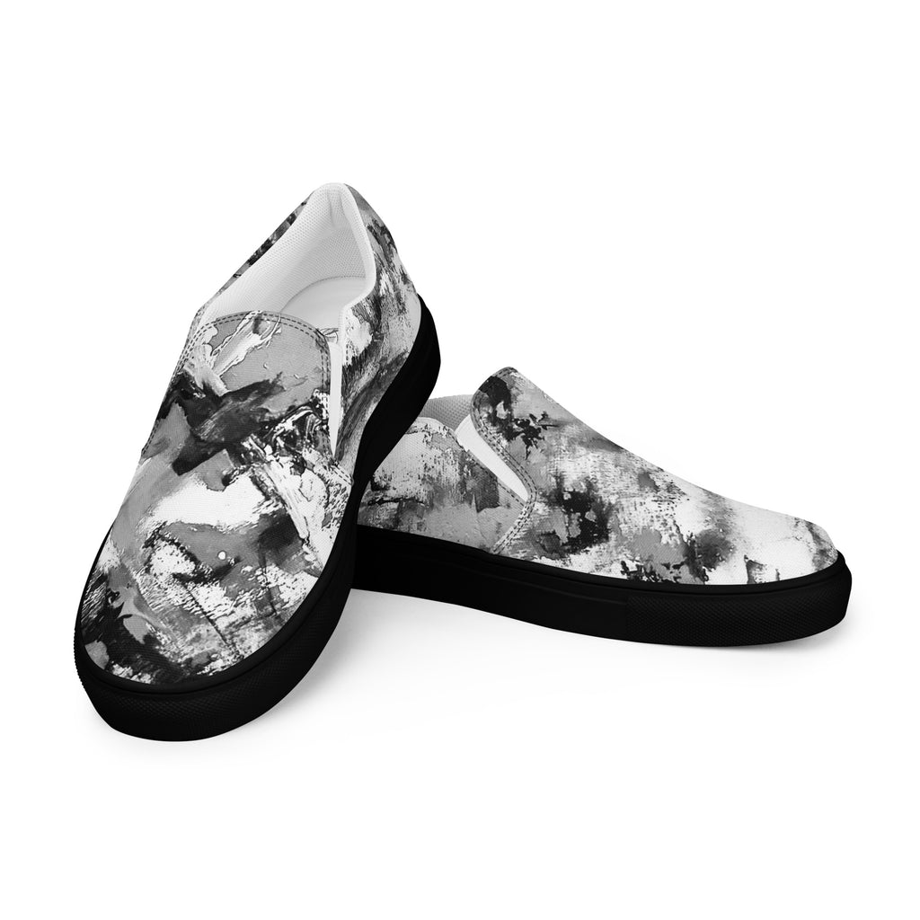 Men's Slip On- Mismatch Grey