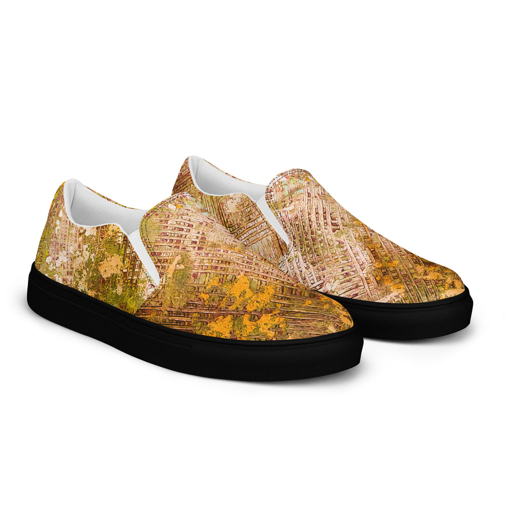 Men's slip on- Weave Golden