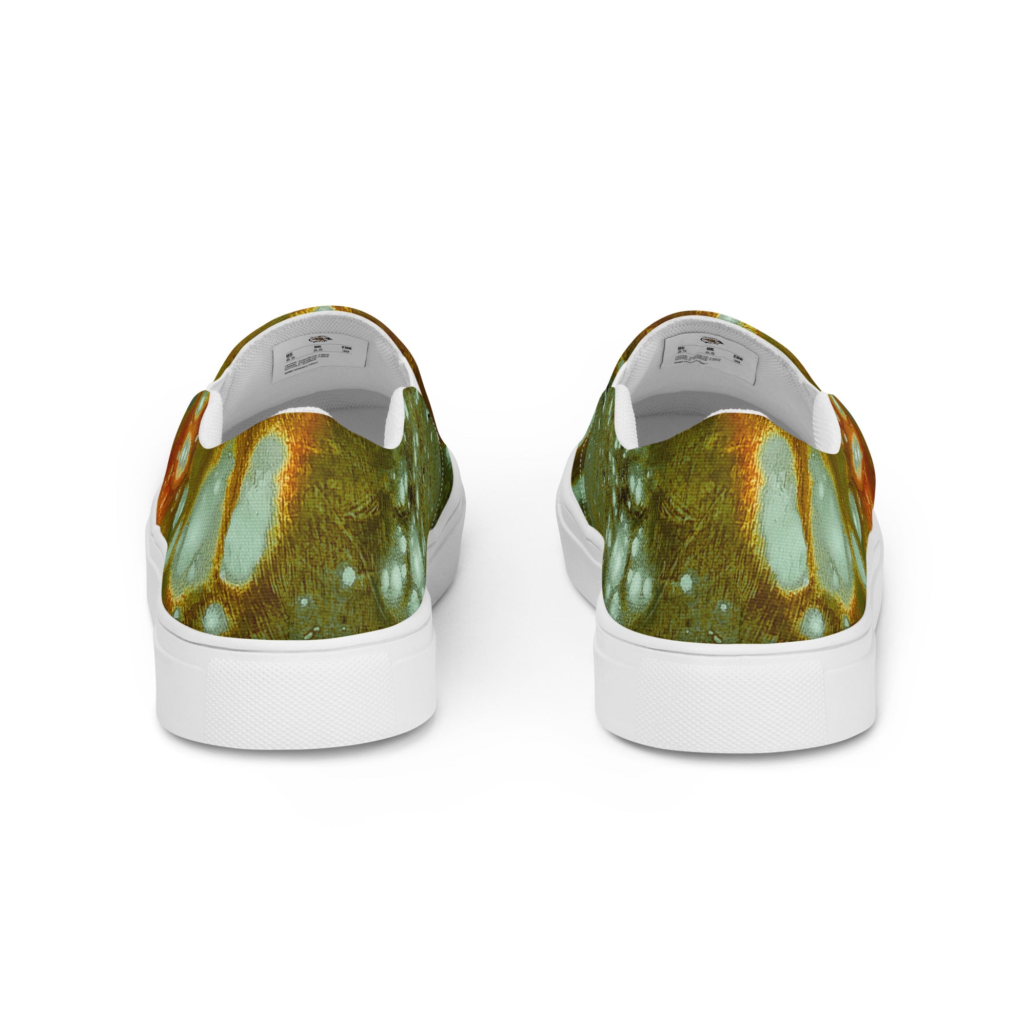 Men's Slip On- Galaxy Green a.k.a. Surface of Mercury