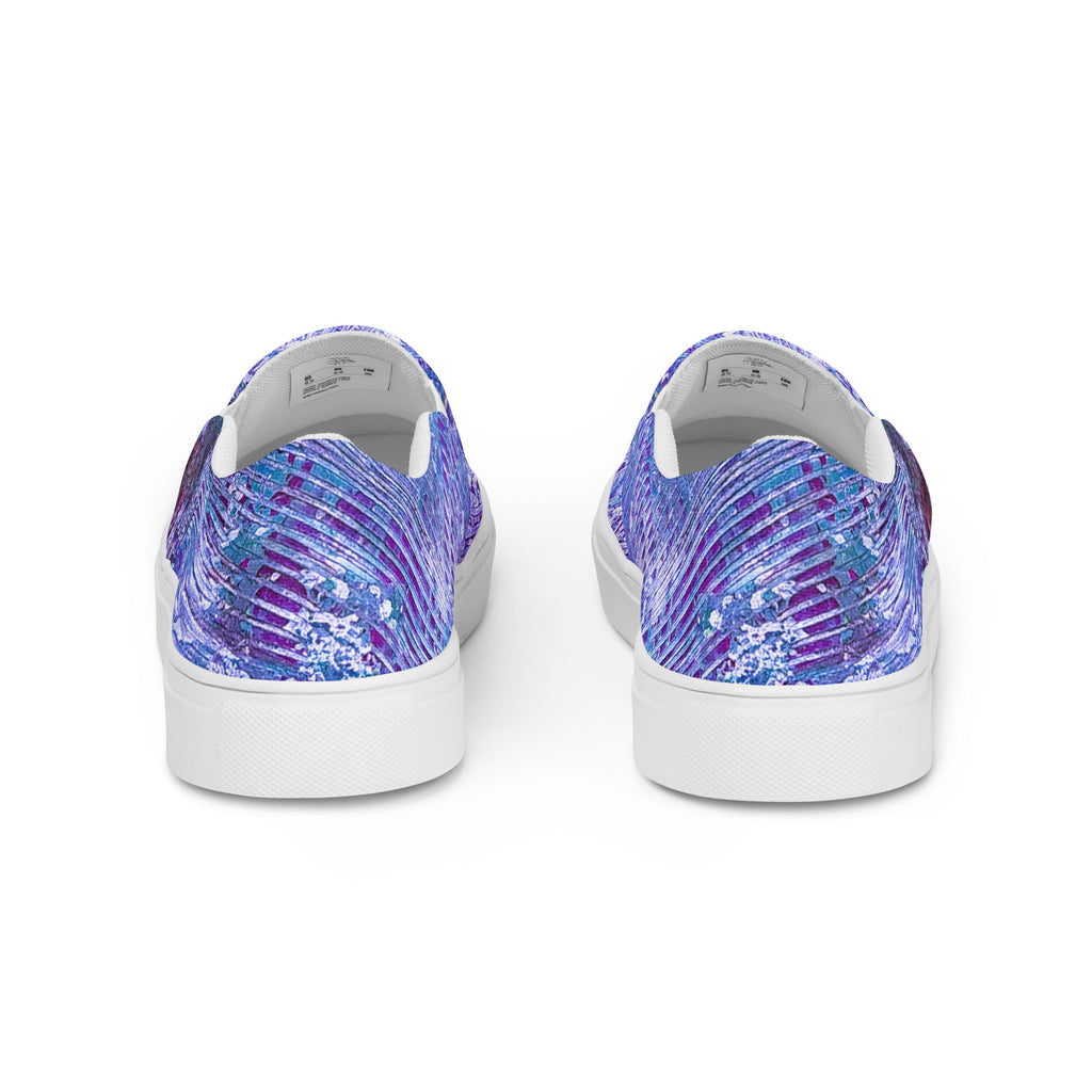 Men's slip on- Weave Purple