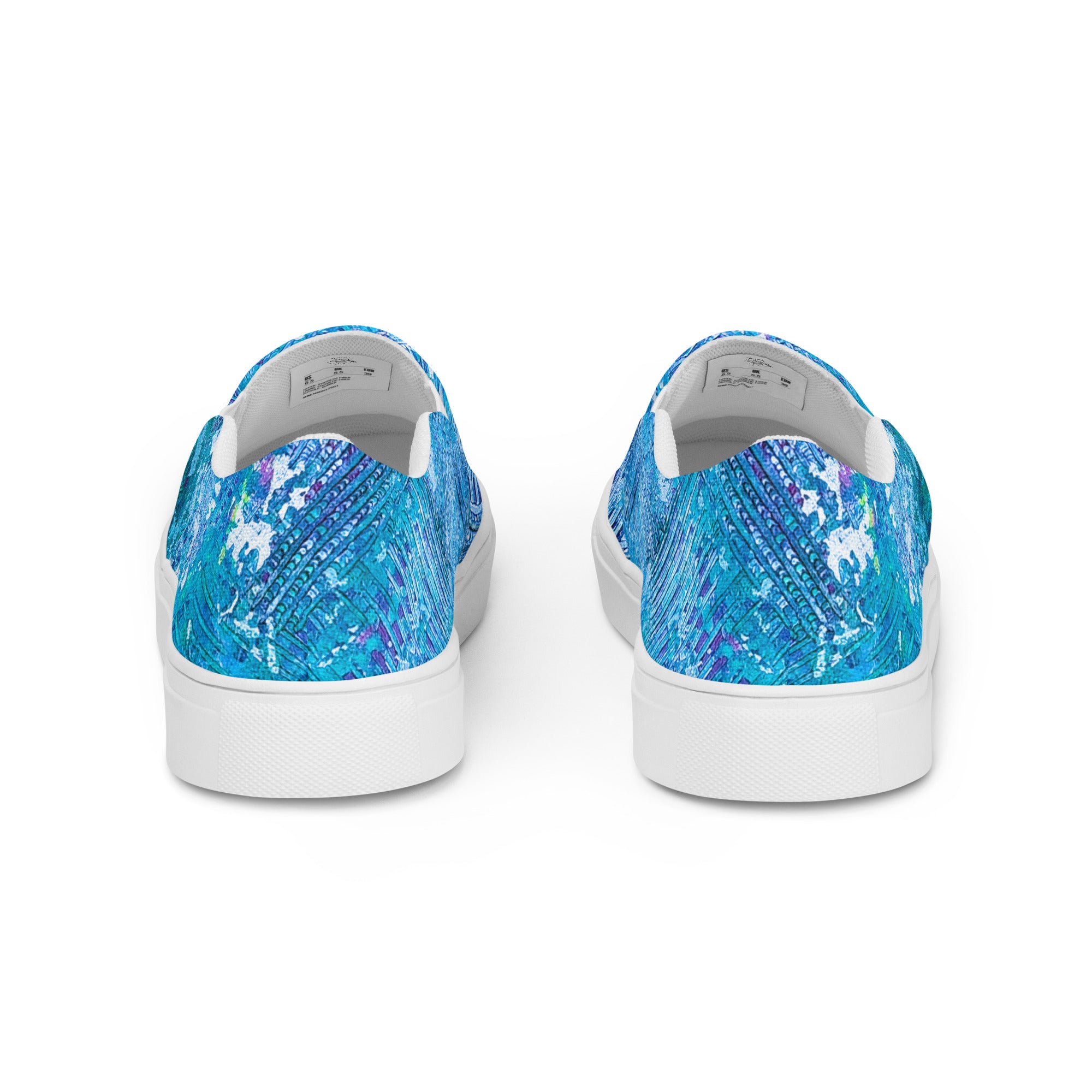 Men's slip on- Weave Blue
