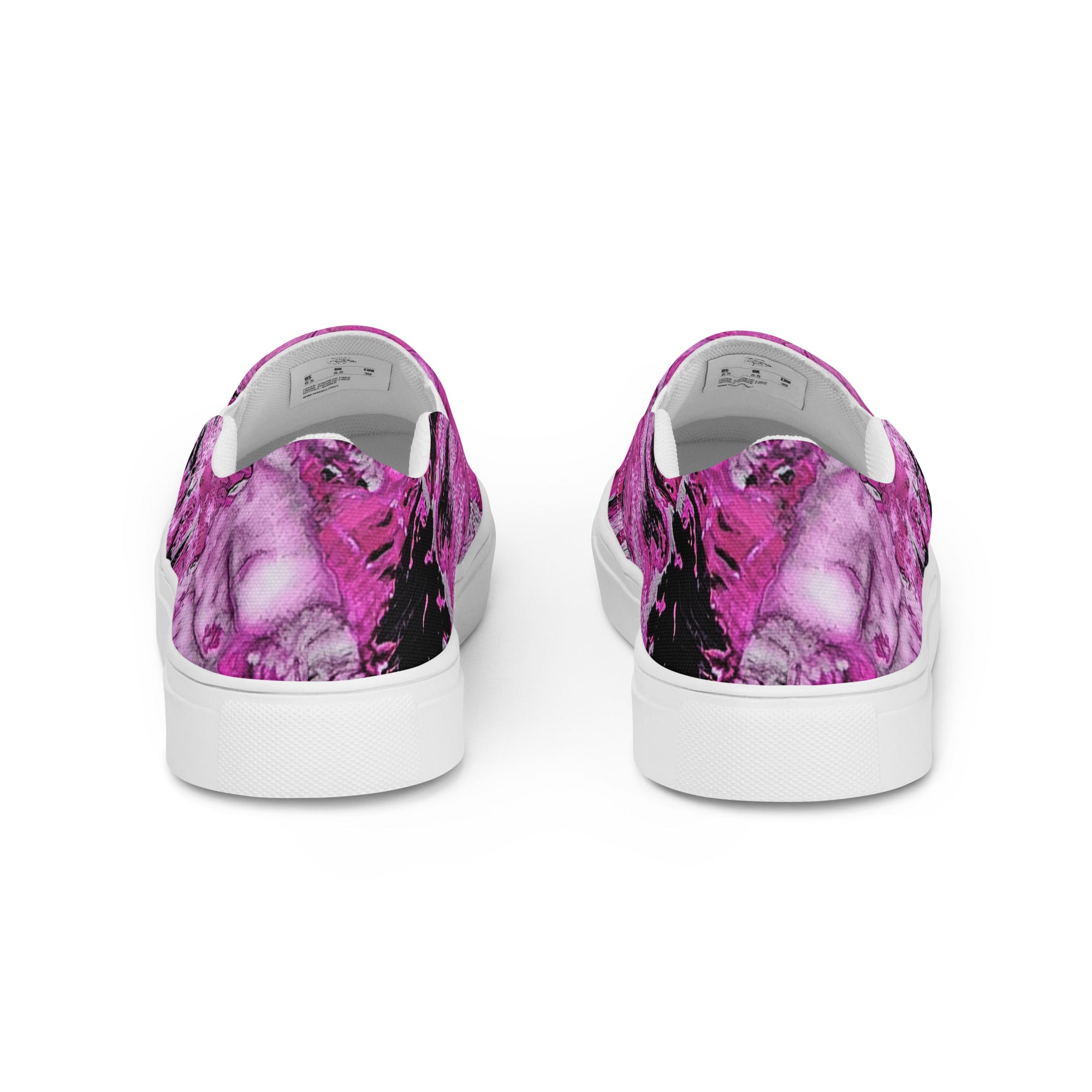 Men's slip on- Pink Marble