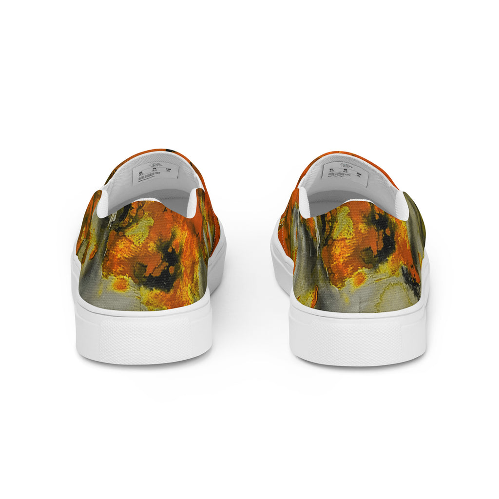Men's Slip On- Mismatch Orange