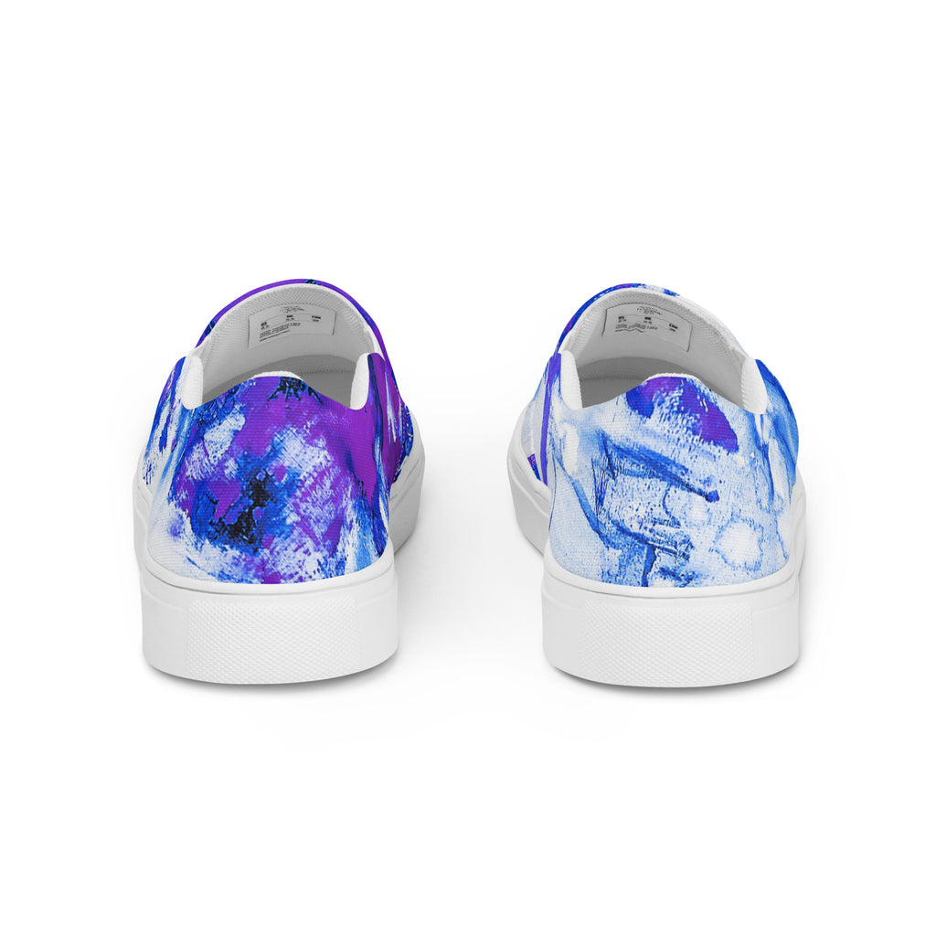 Men's Slip On- Mismatch Purple