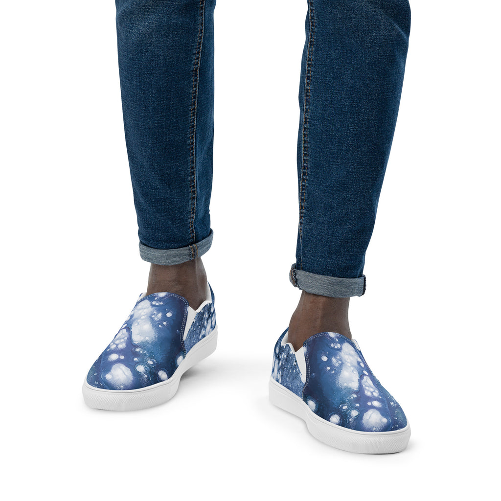 Men's Slip On- Galaxy Blue