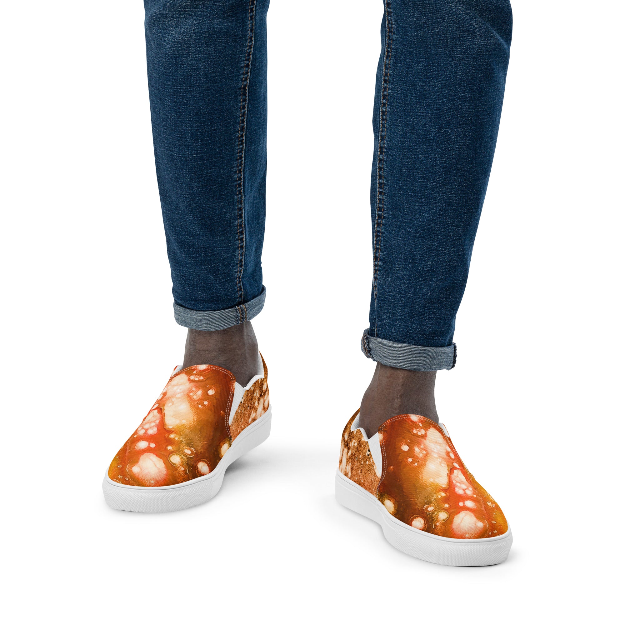 Men's Slip On- Galaxy Golden