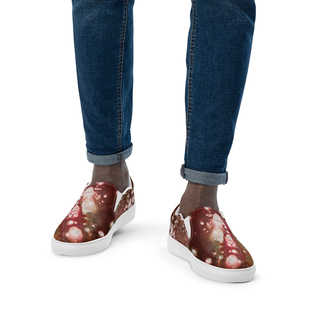 Men's Slip On- Galaxy Rust