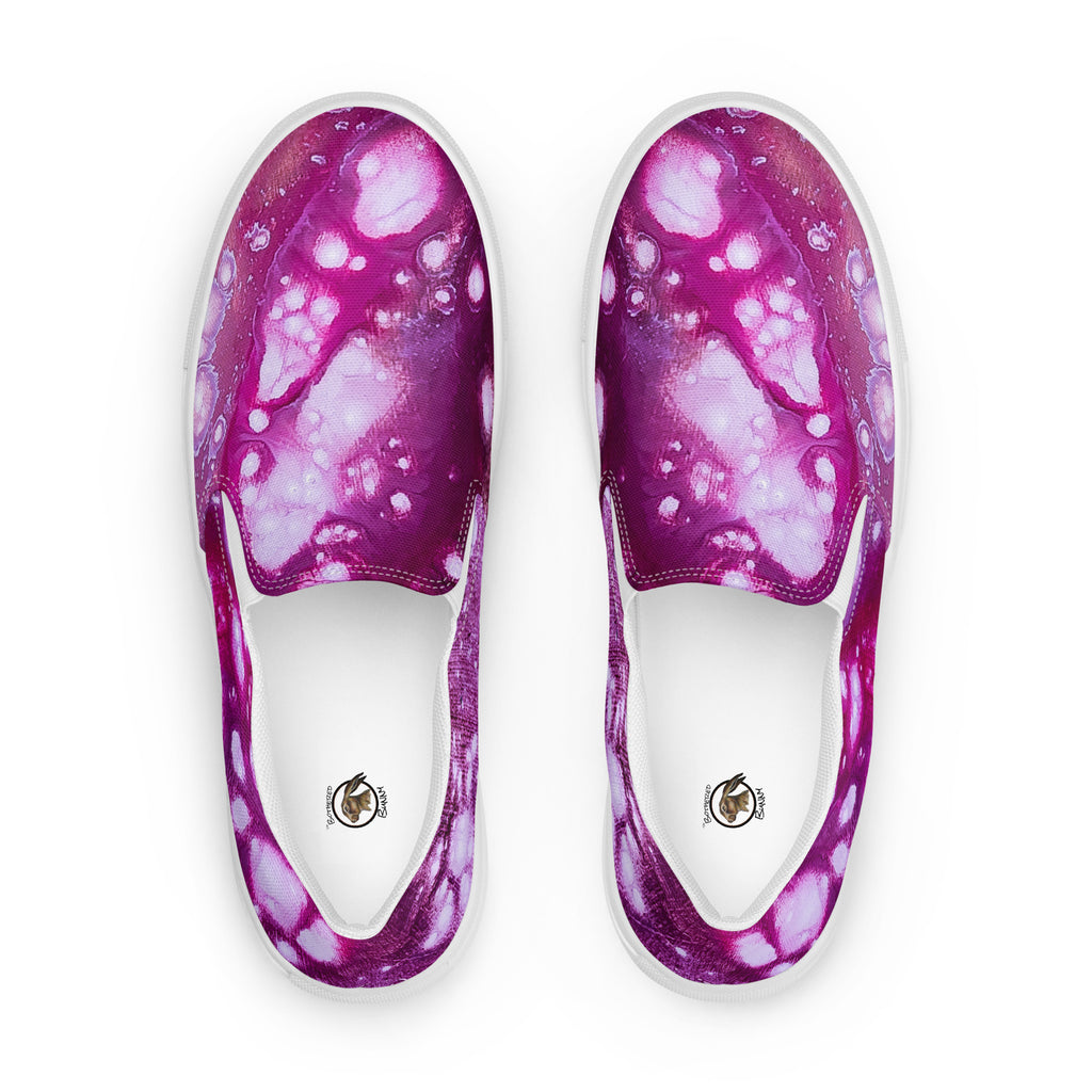 Men's Slip On- Galaxy Fuchsia
