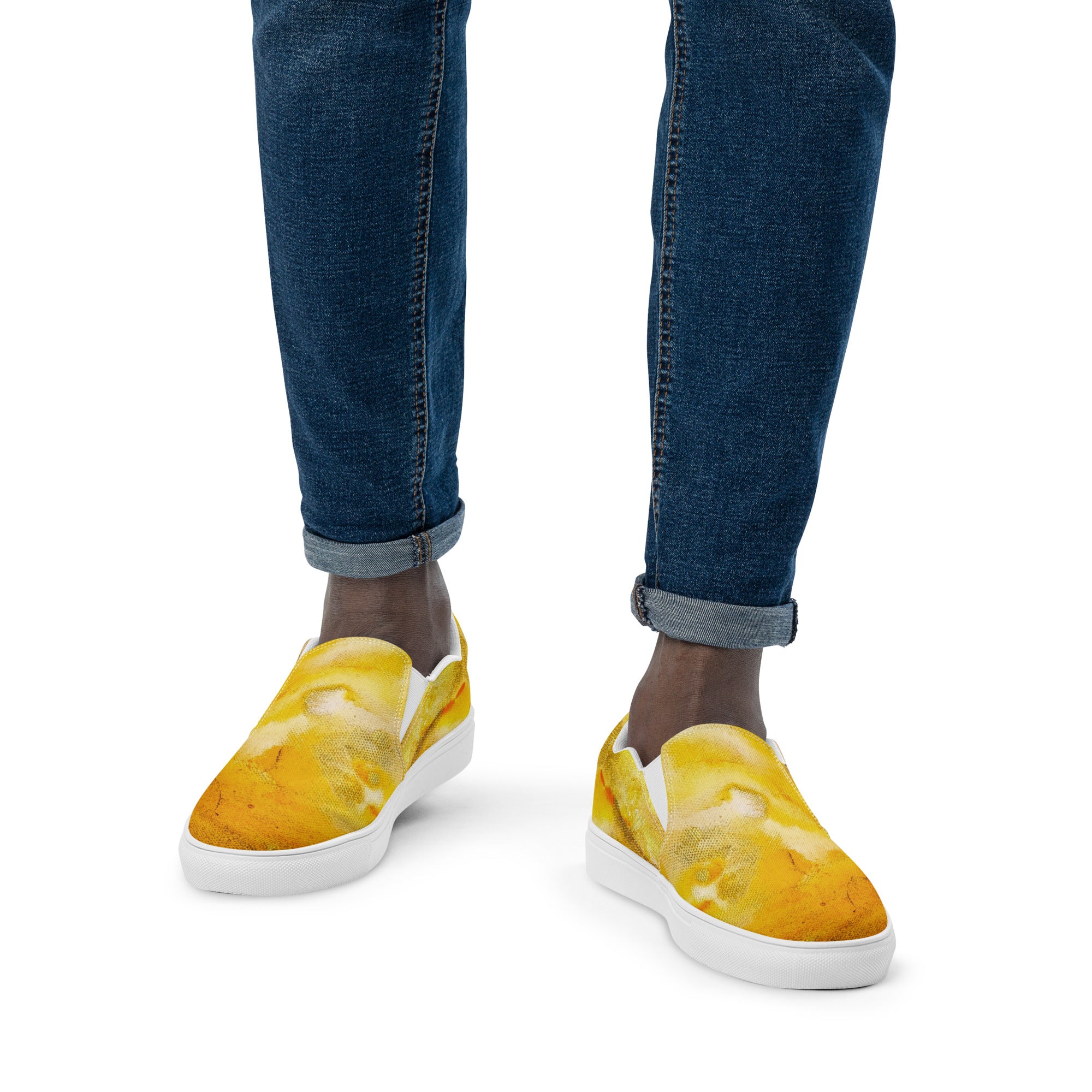 Men's Slip On- Ink Fire