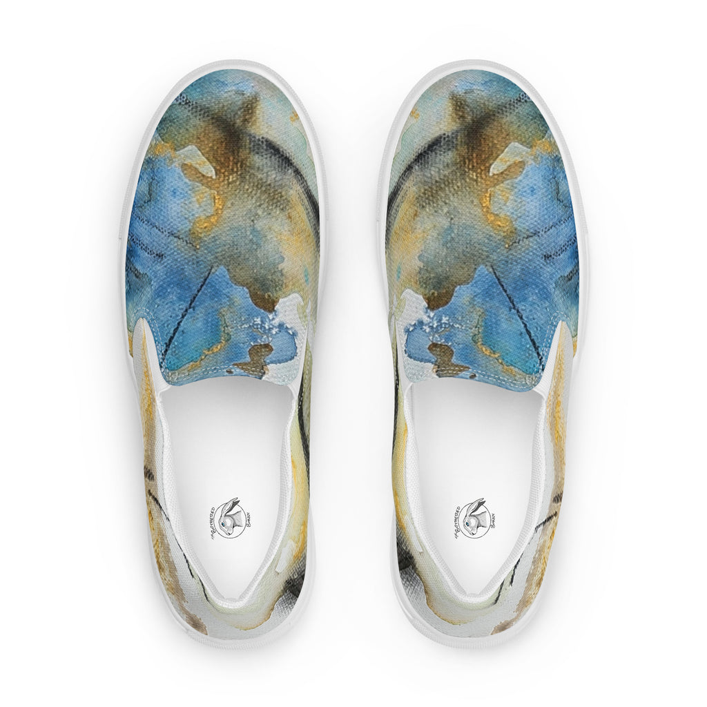 Men's slip on- With Caramel