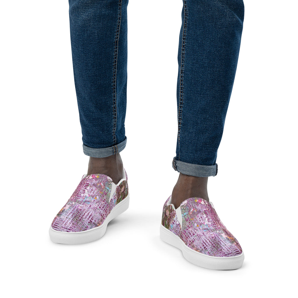 Men's slip on- Weave Berry