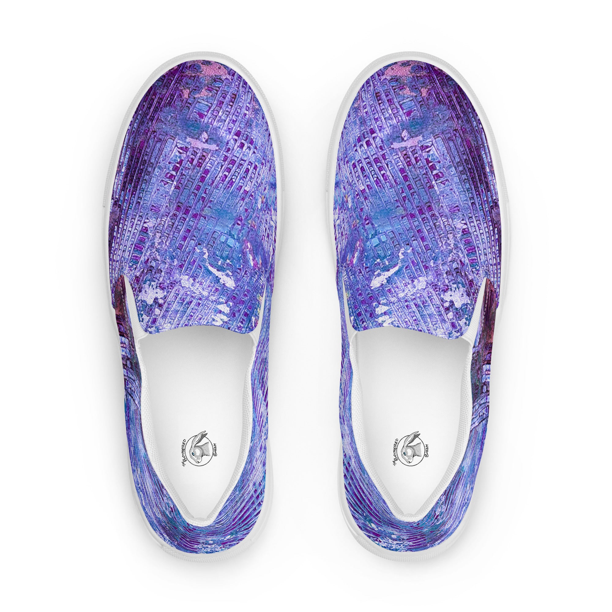 Men's slip on- Weave Purple