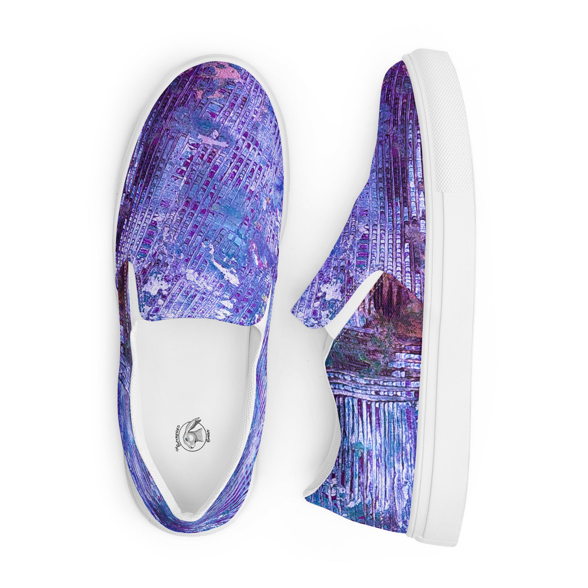 Men's slip on- Weave Purple