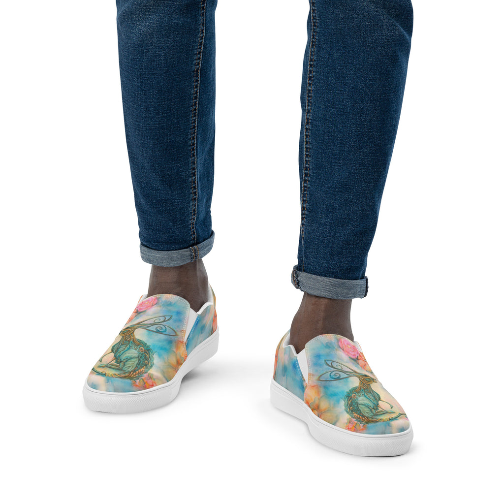 Men's Slip On- Hare Plant
