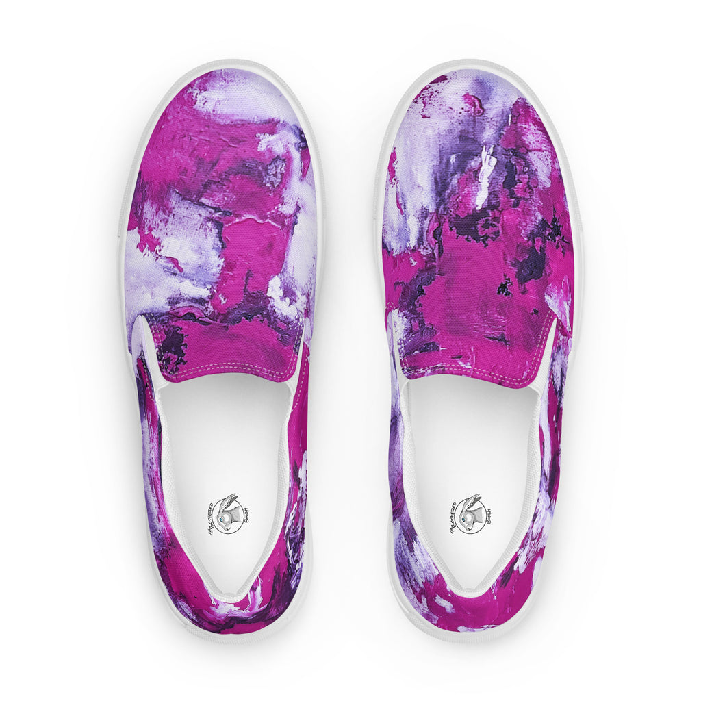 Men's Slip On- Mismatch Pink