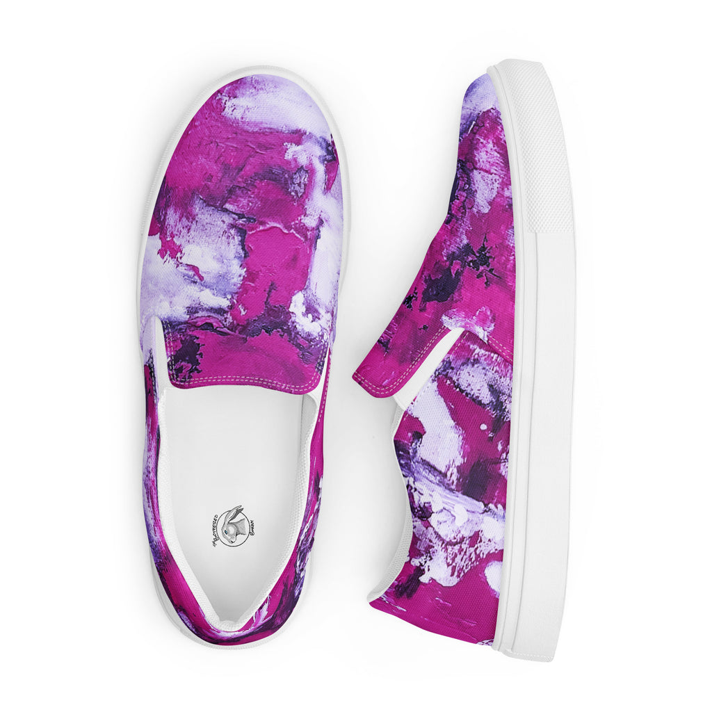 Men's Slip On- Mismatch Pink