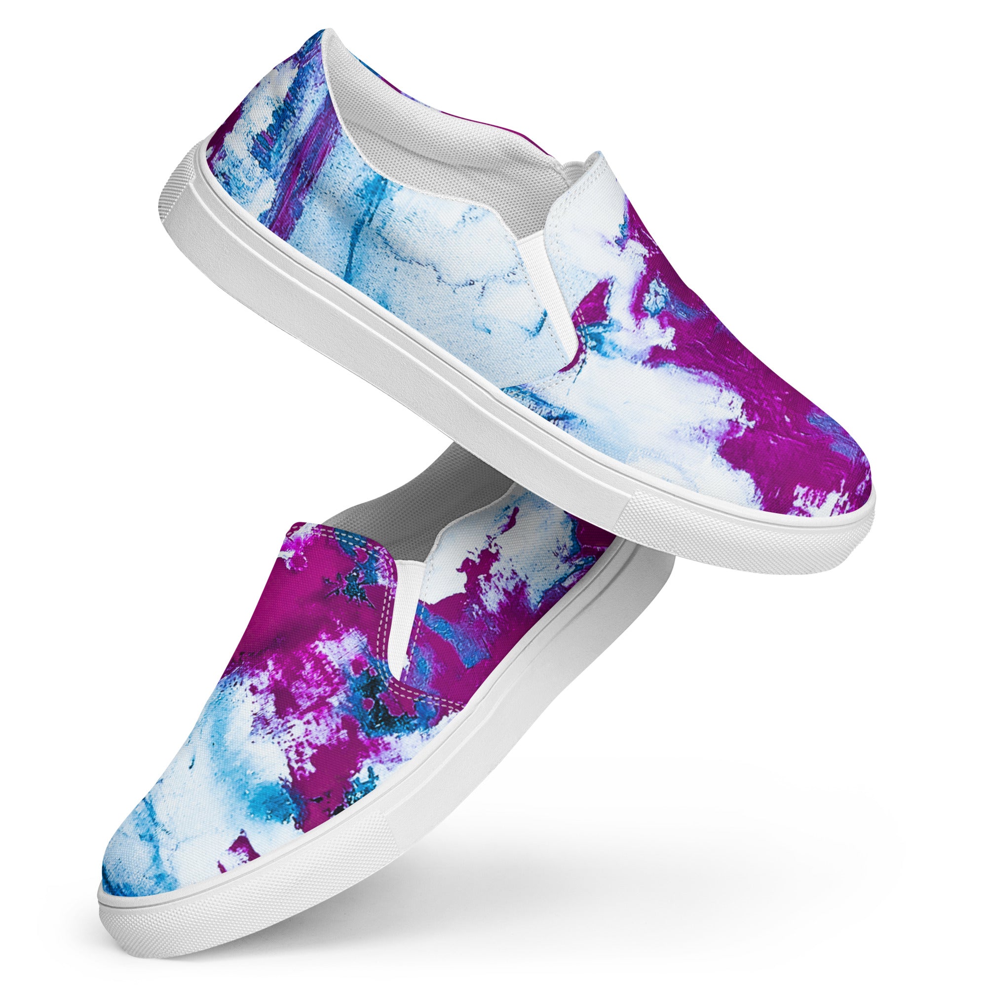 Men's Slip On- Mismatch Turquoise