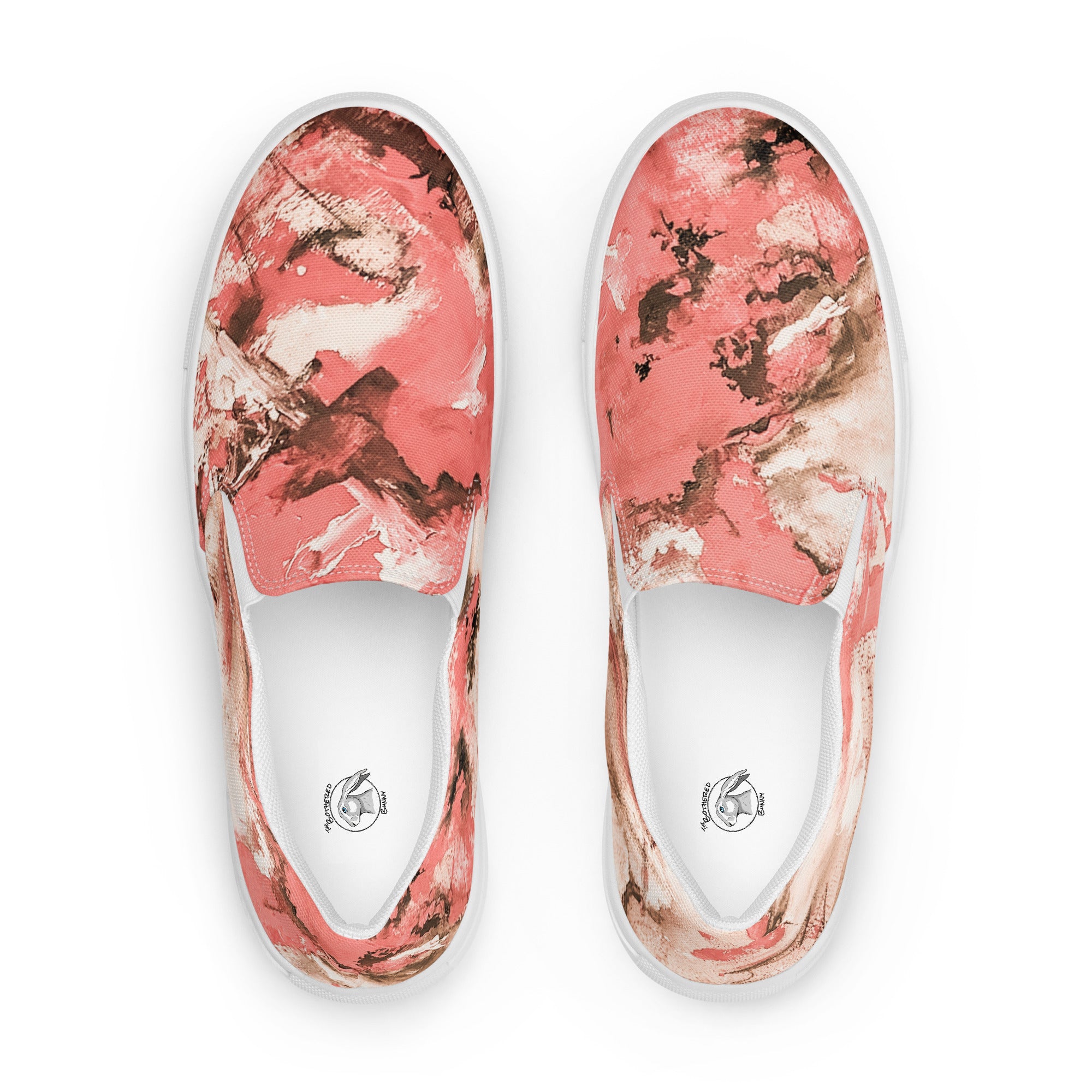 Men's Slip On- Mismatch Peach