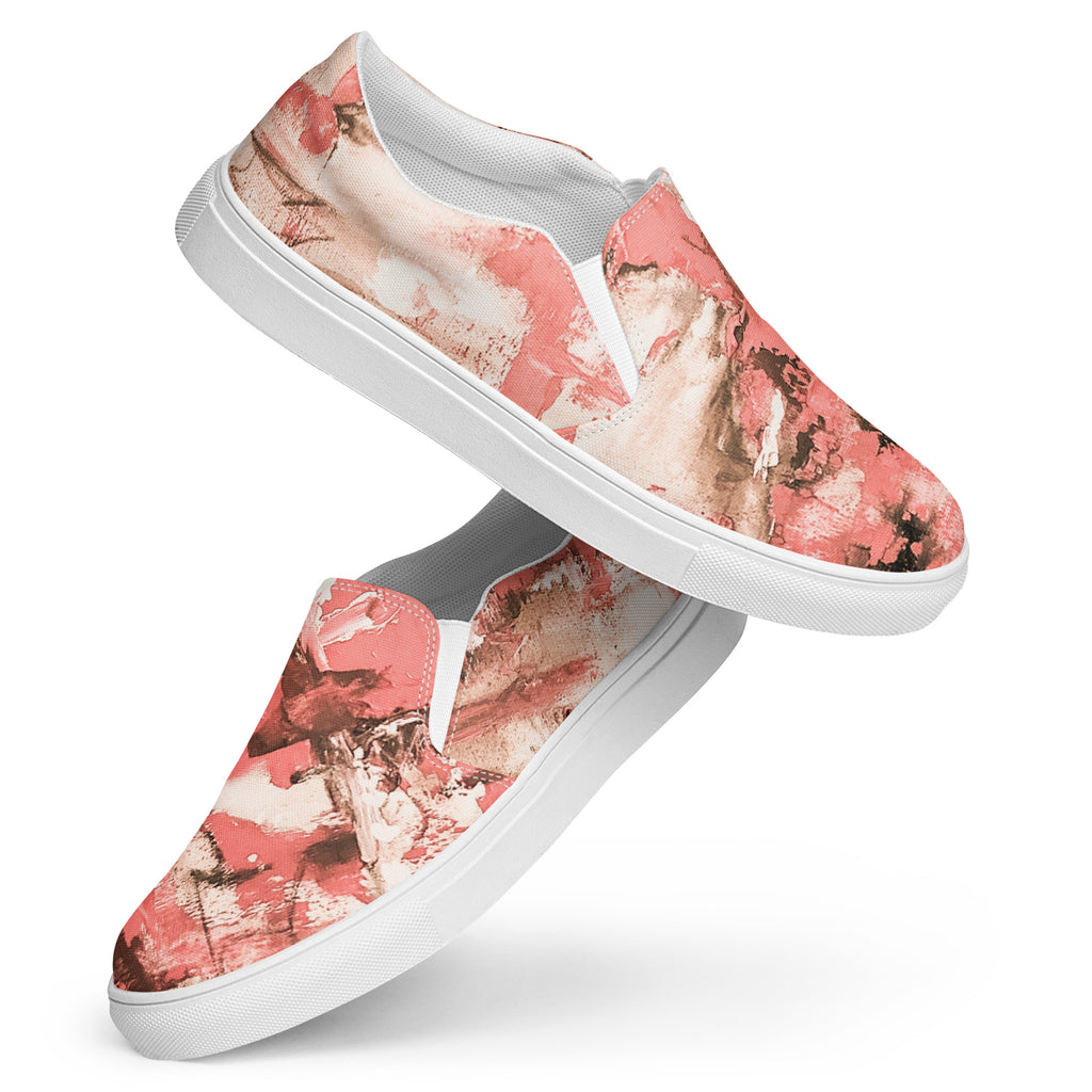 Men's Slip On- Mismatch Peach
