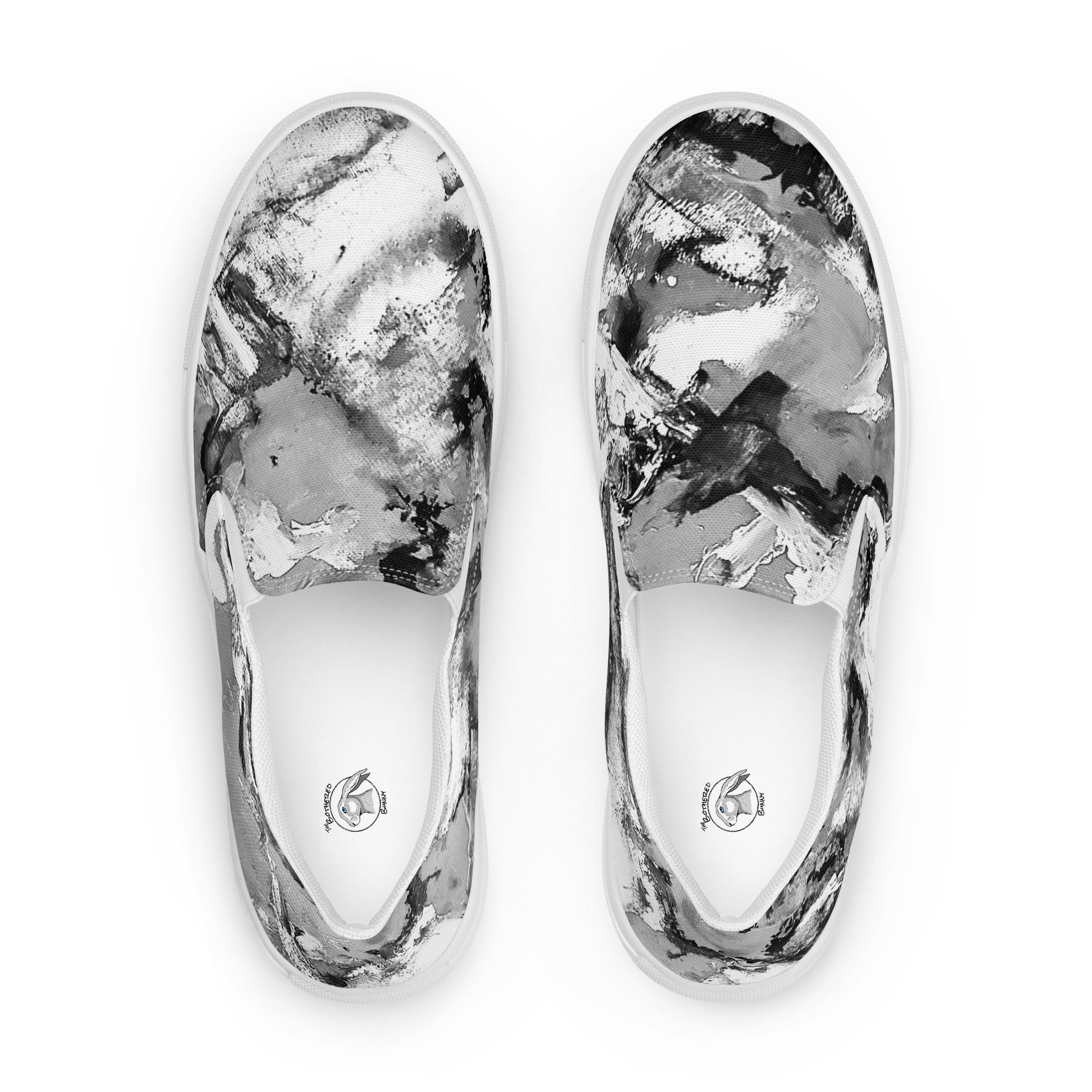 Men's Slip On- Mismatch Grey