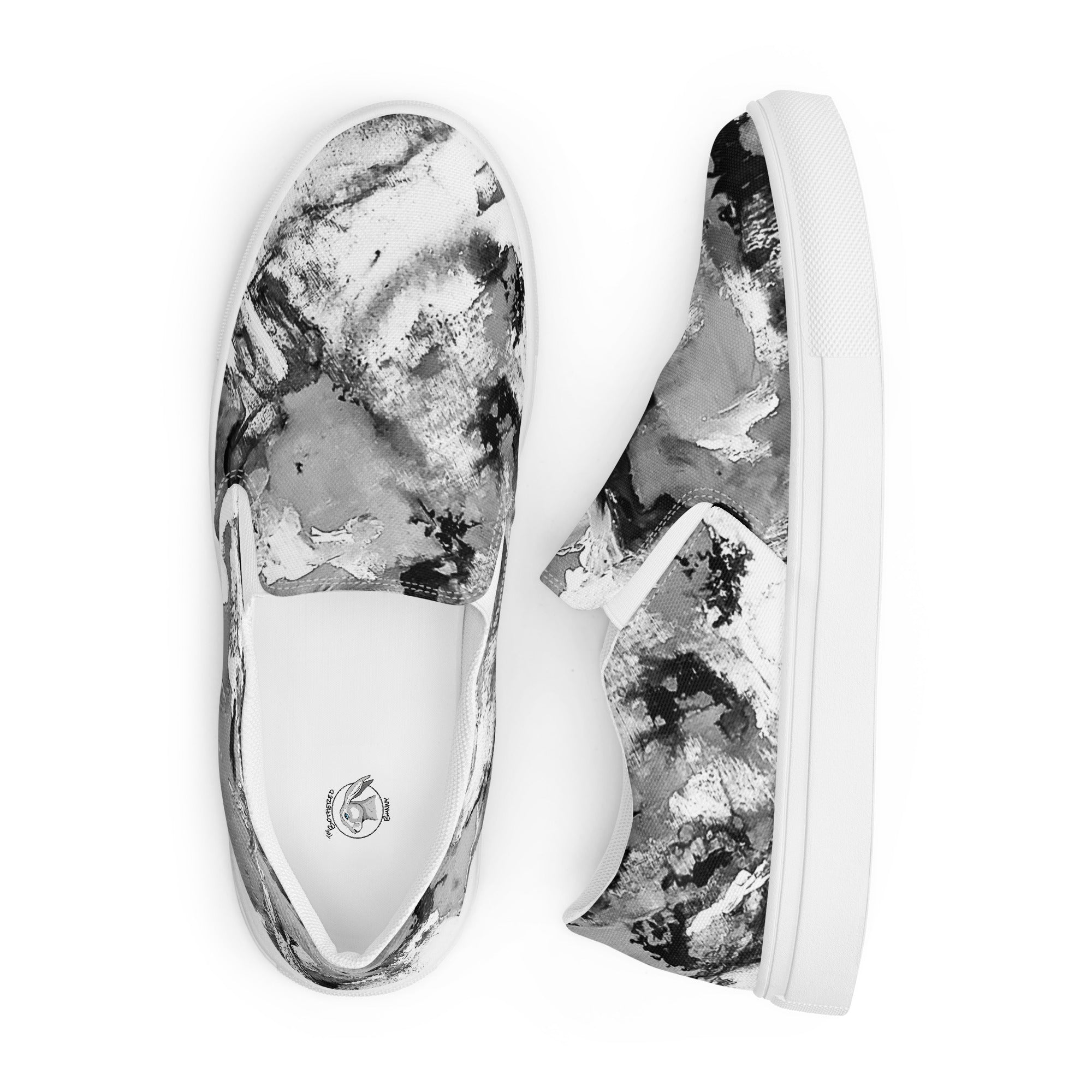 Men's Slip On- Mismatch Grey