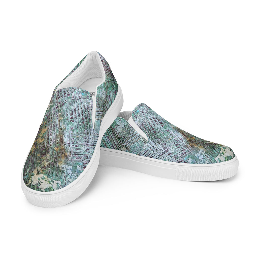Men's slip on- Weave Green