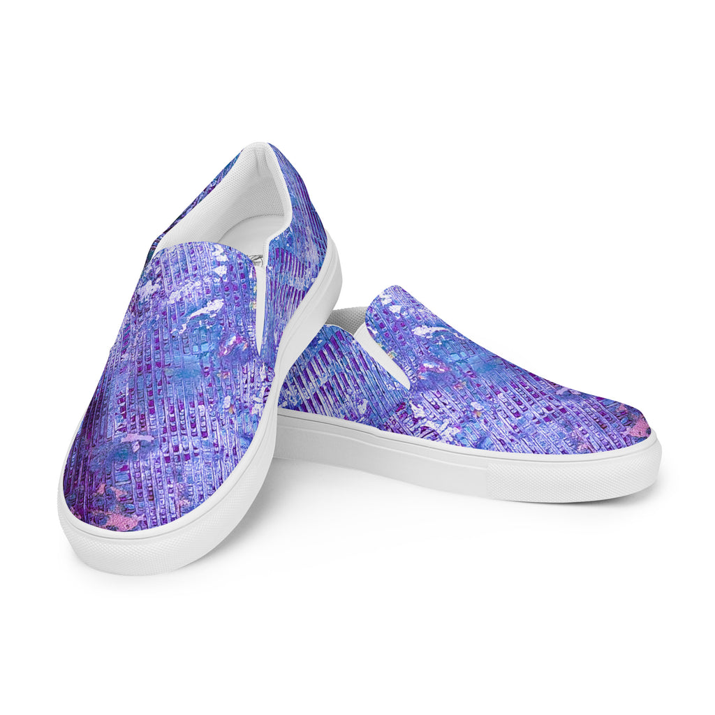 Men's slip on- Weave Purple
