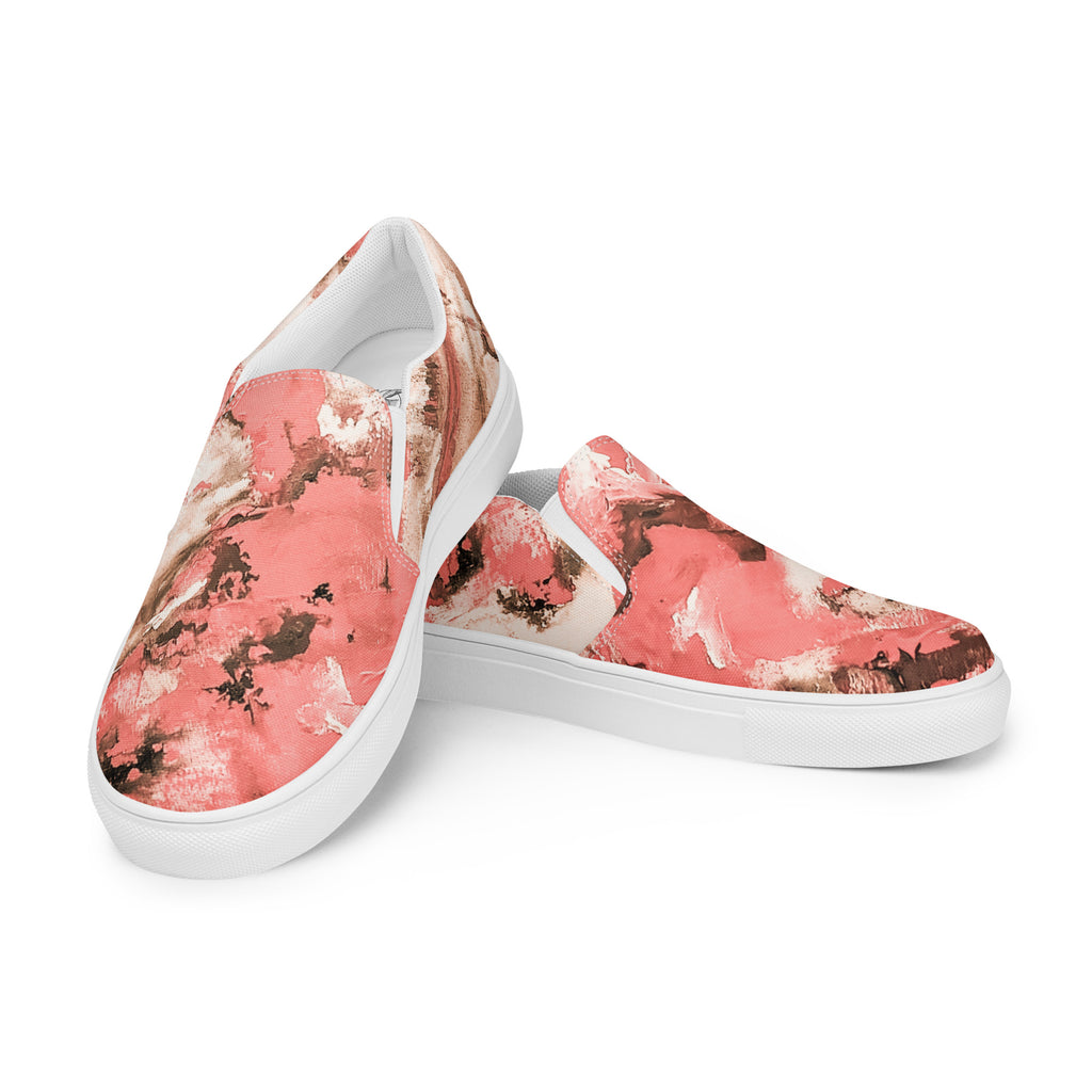 Men's Slip On- Mismatch Peach