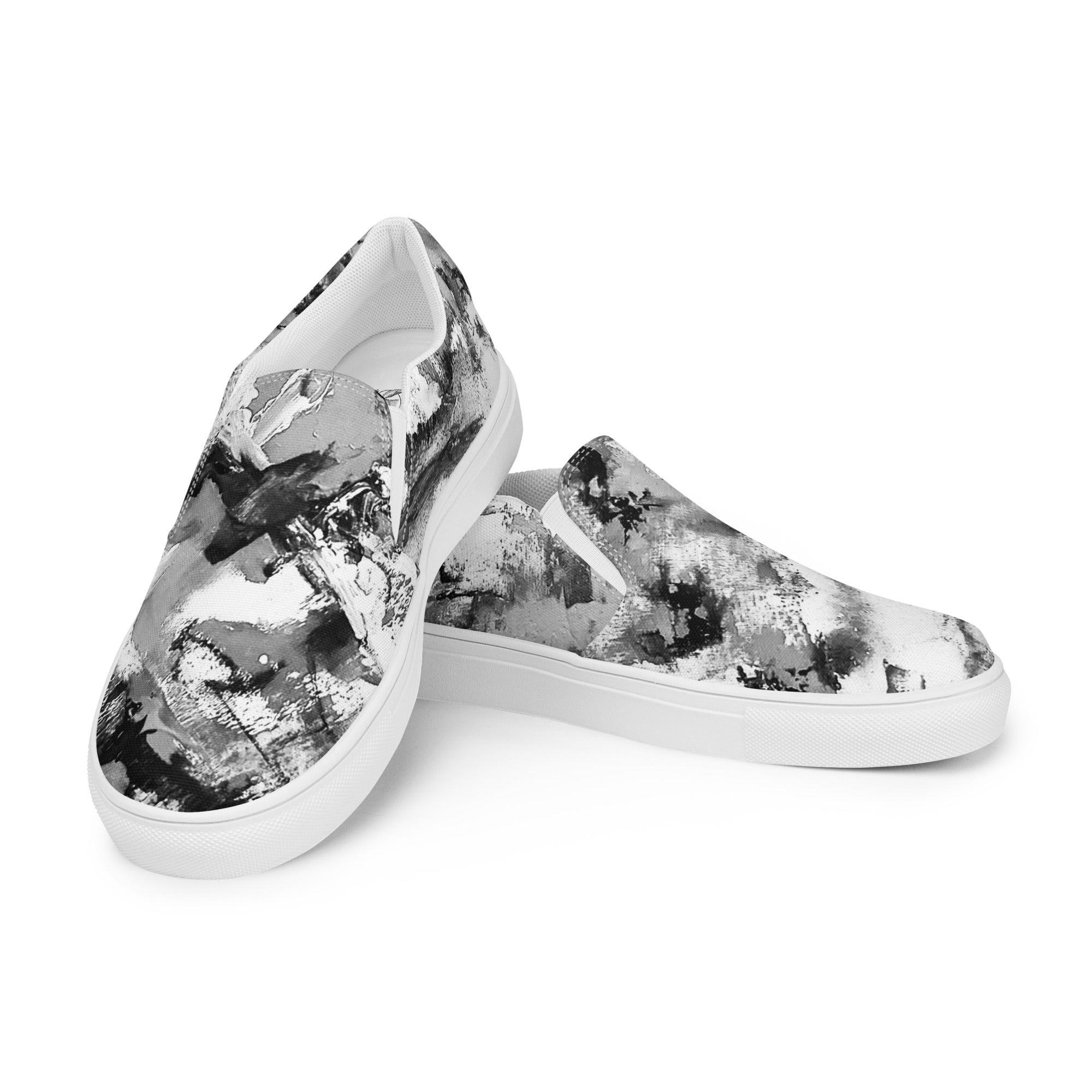 Men's Slip On- Mismatch Grey