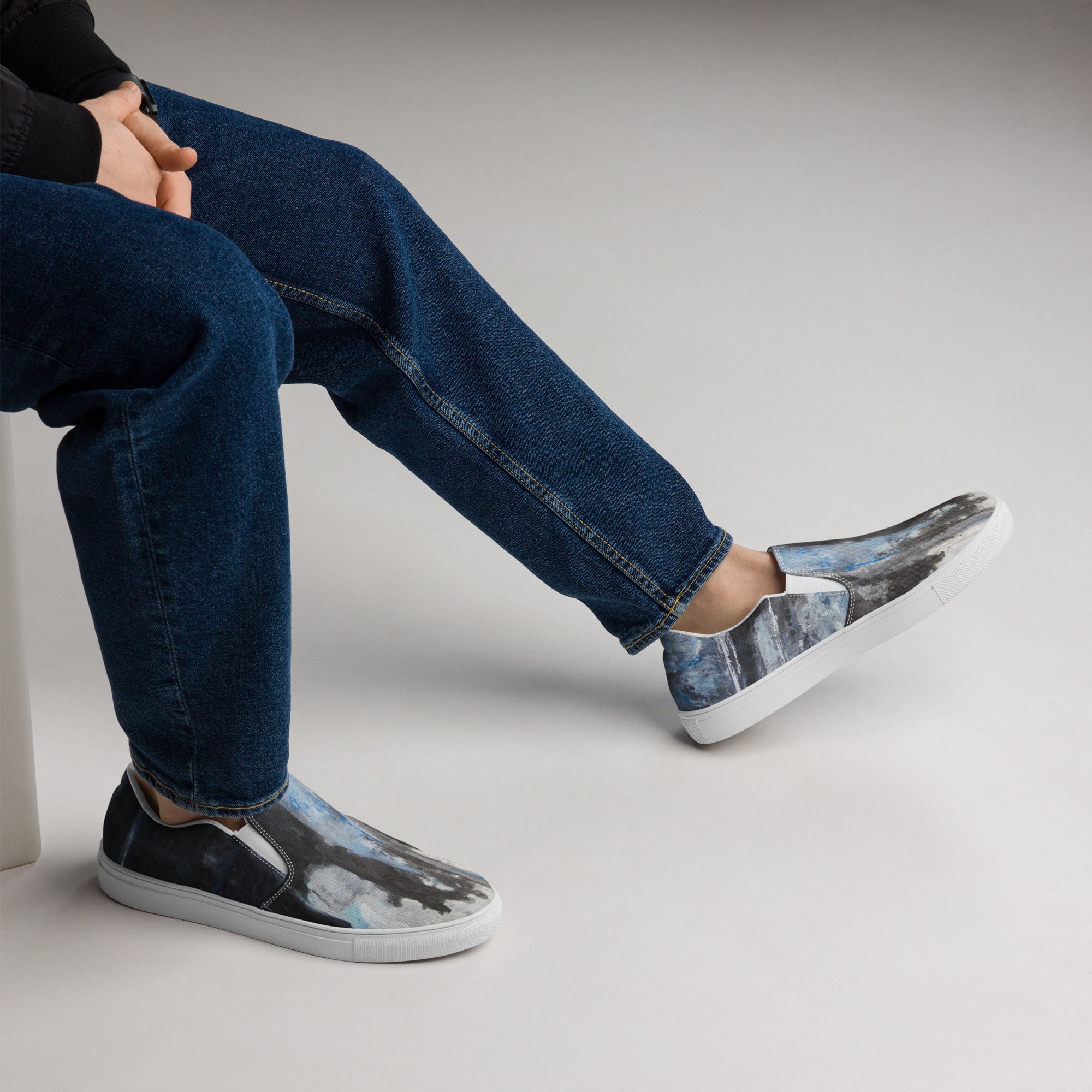 Men's Slip On- Start with Blue