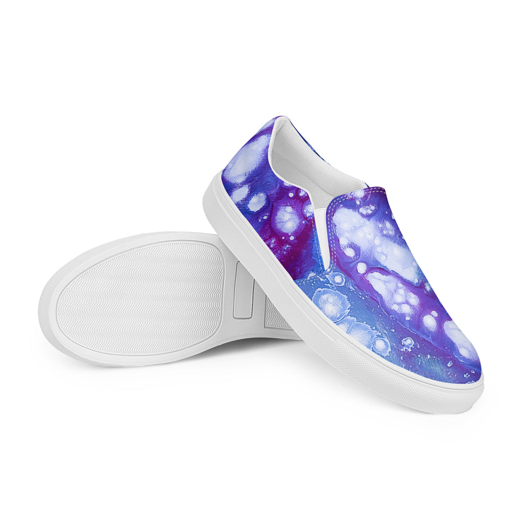 Men's Slip On- Galaxy Purple
