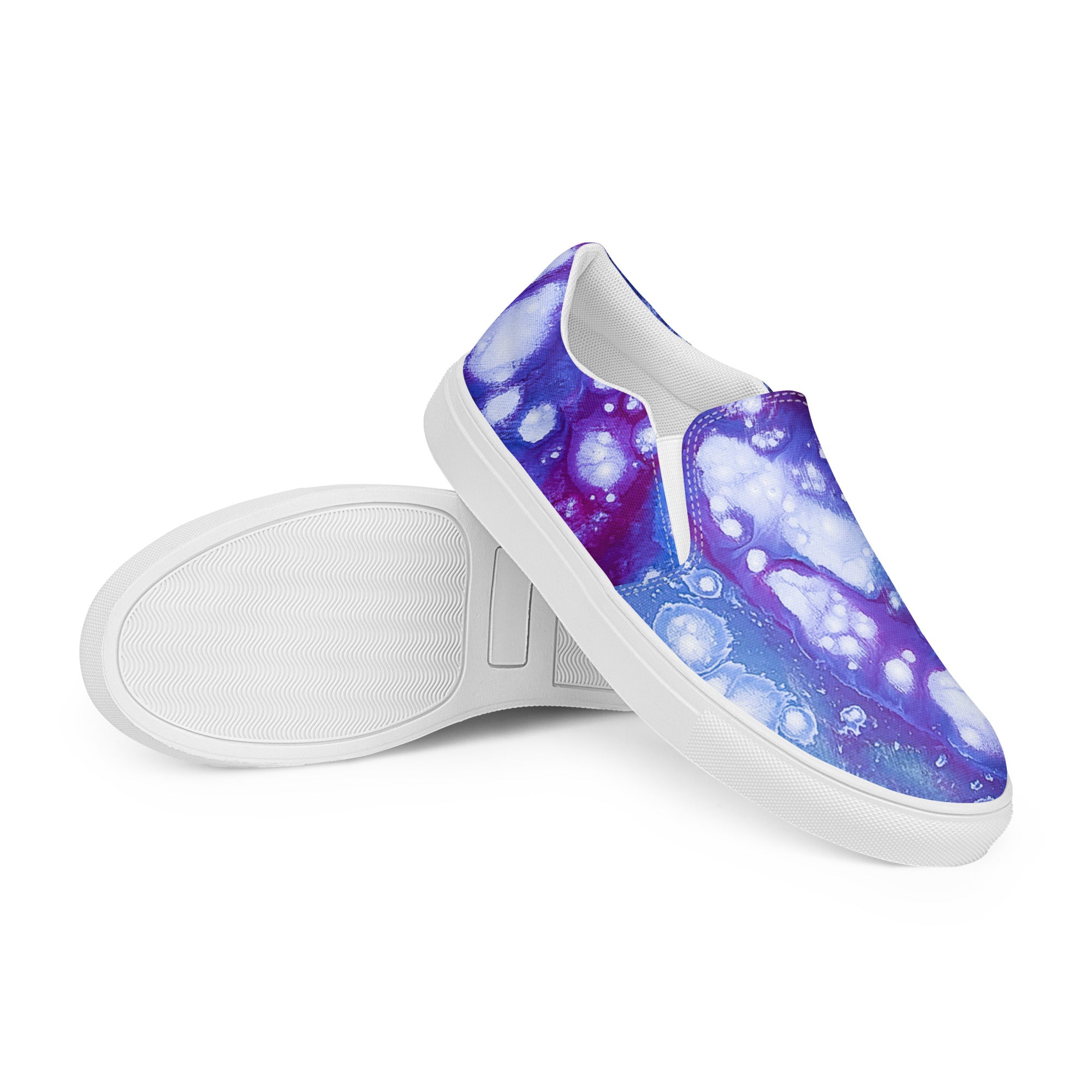 Men's Slip On- Galaxy Purple