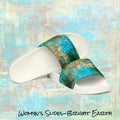 Womyn's slides- Bright Earth