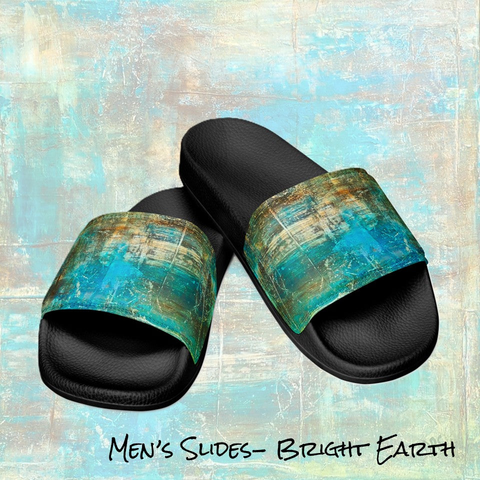 Men's slides- Bright Earth