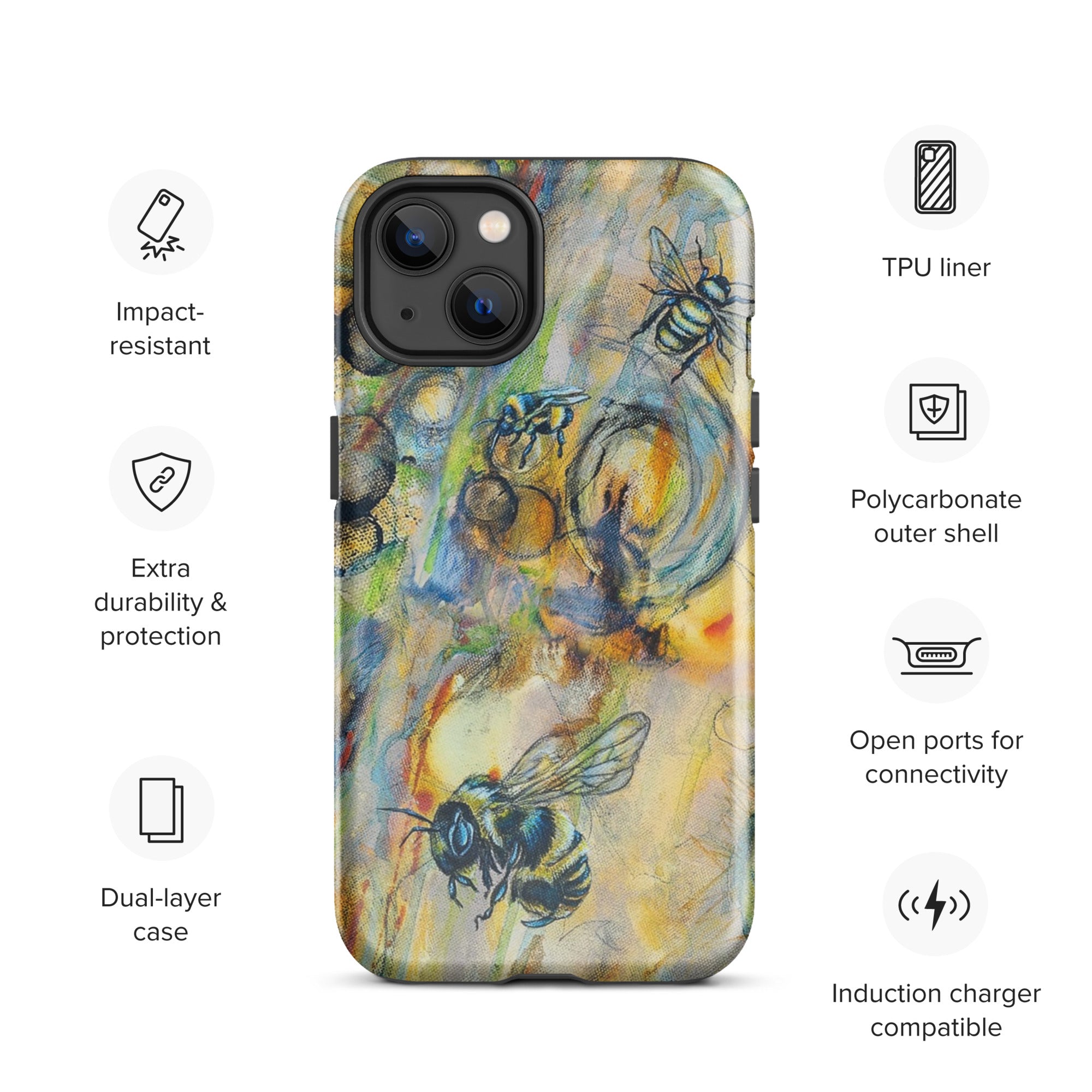 iPhone® Tough Case- Camp Bee