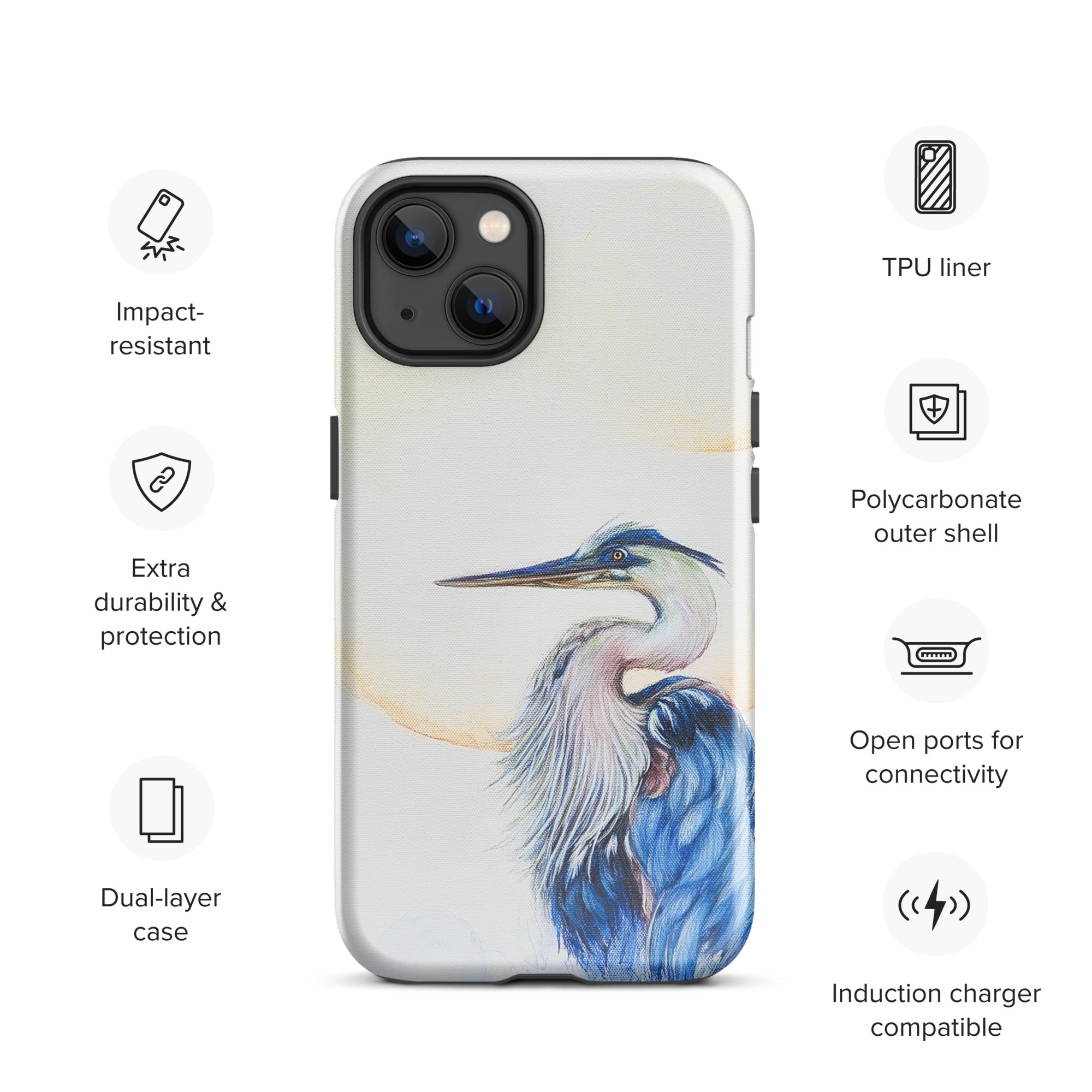 iPhone® Tough Case- Heron