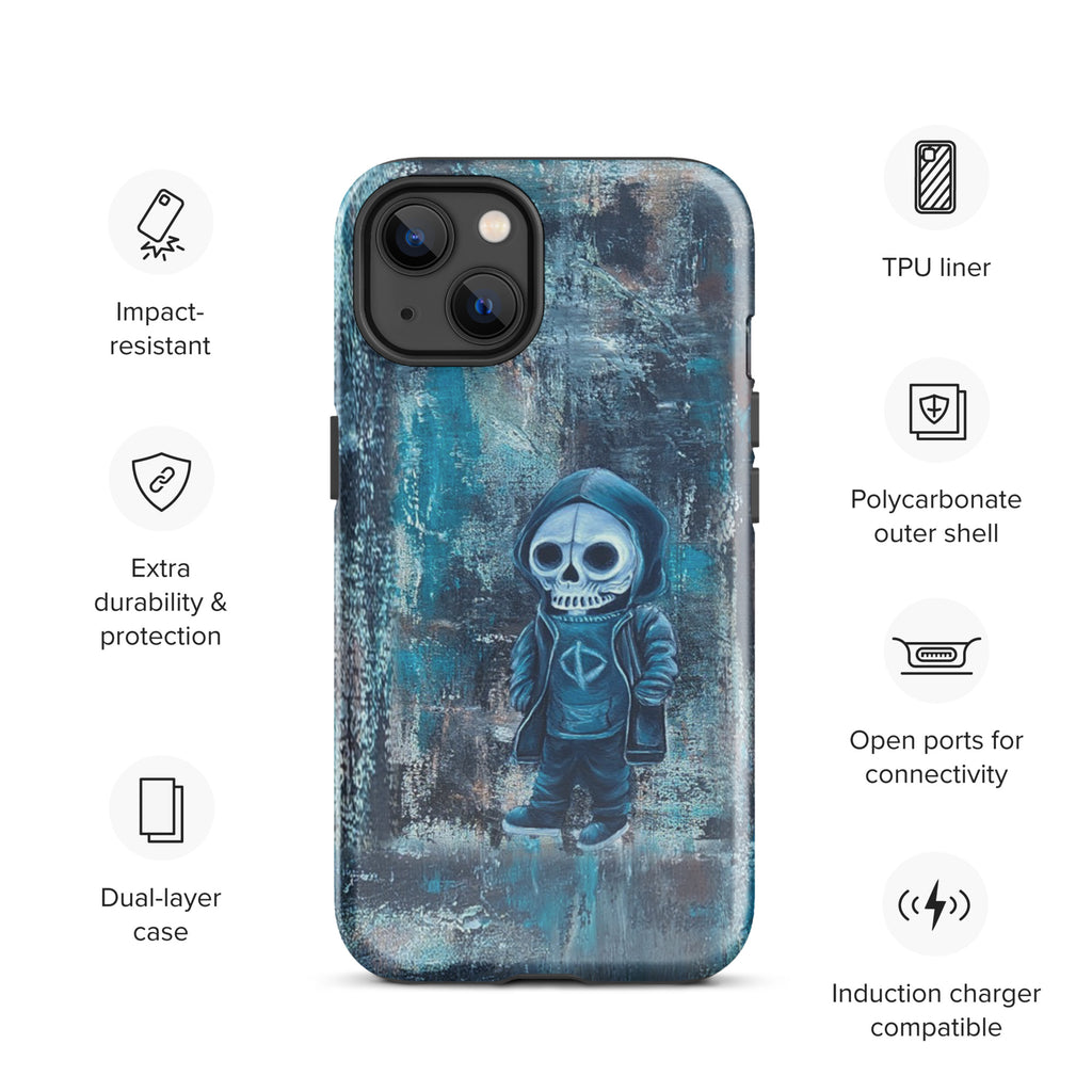iPhone® Tough Case- Skull Boy