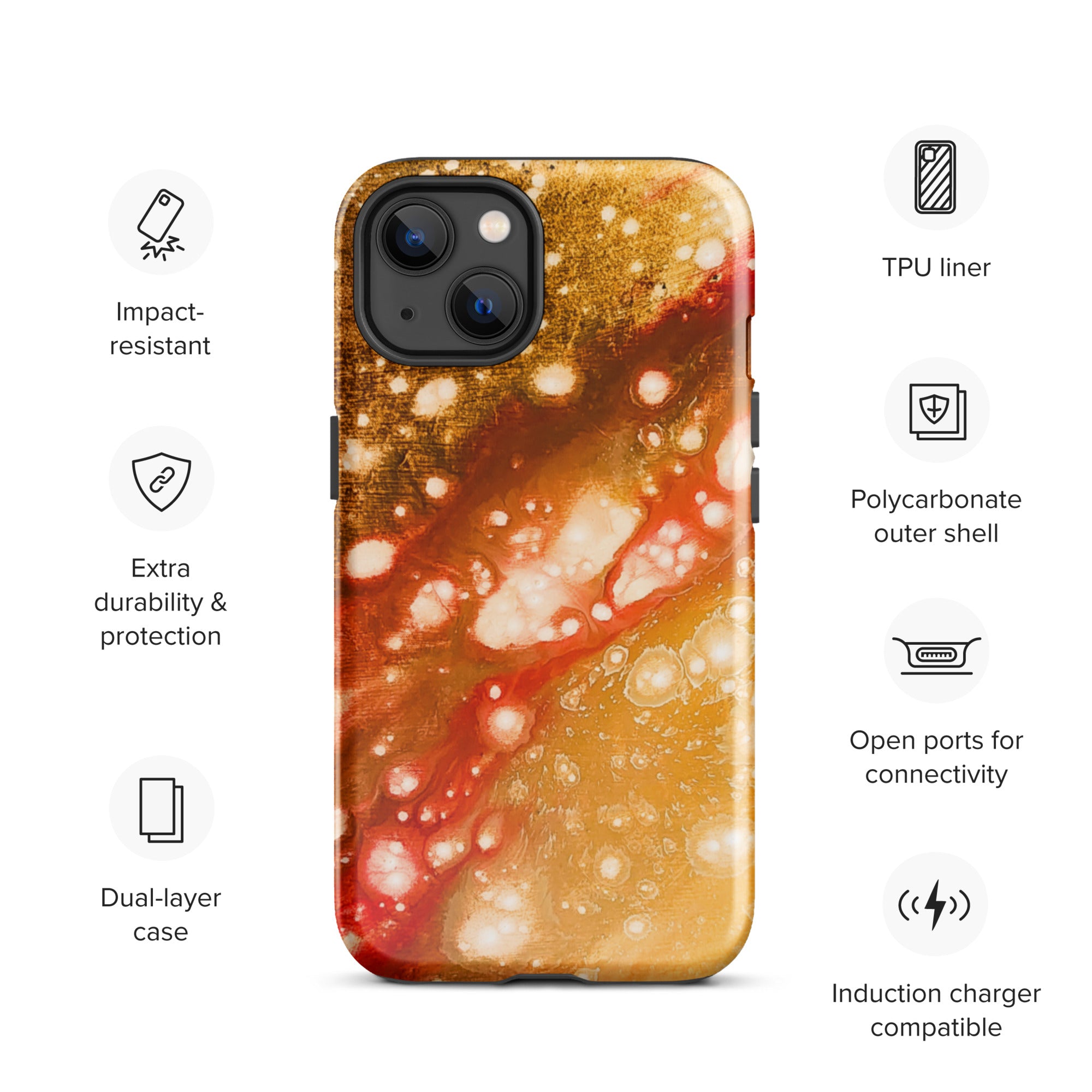 iPhone® Tough Case- Galaxy Golden