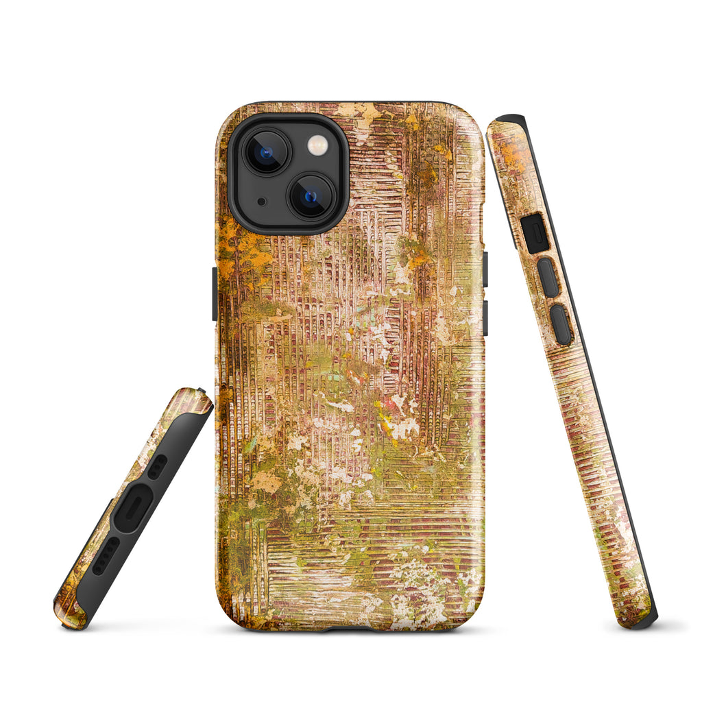 iPhone® Tough Case- Weave Golden