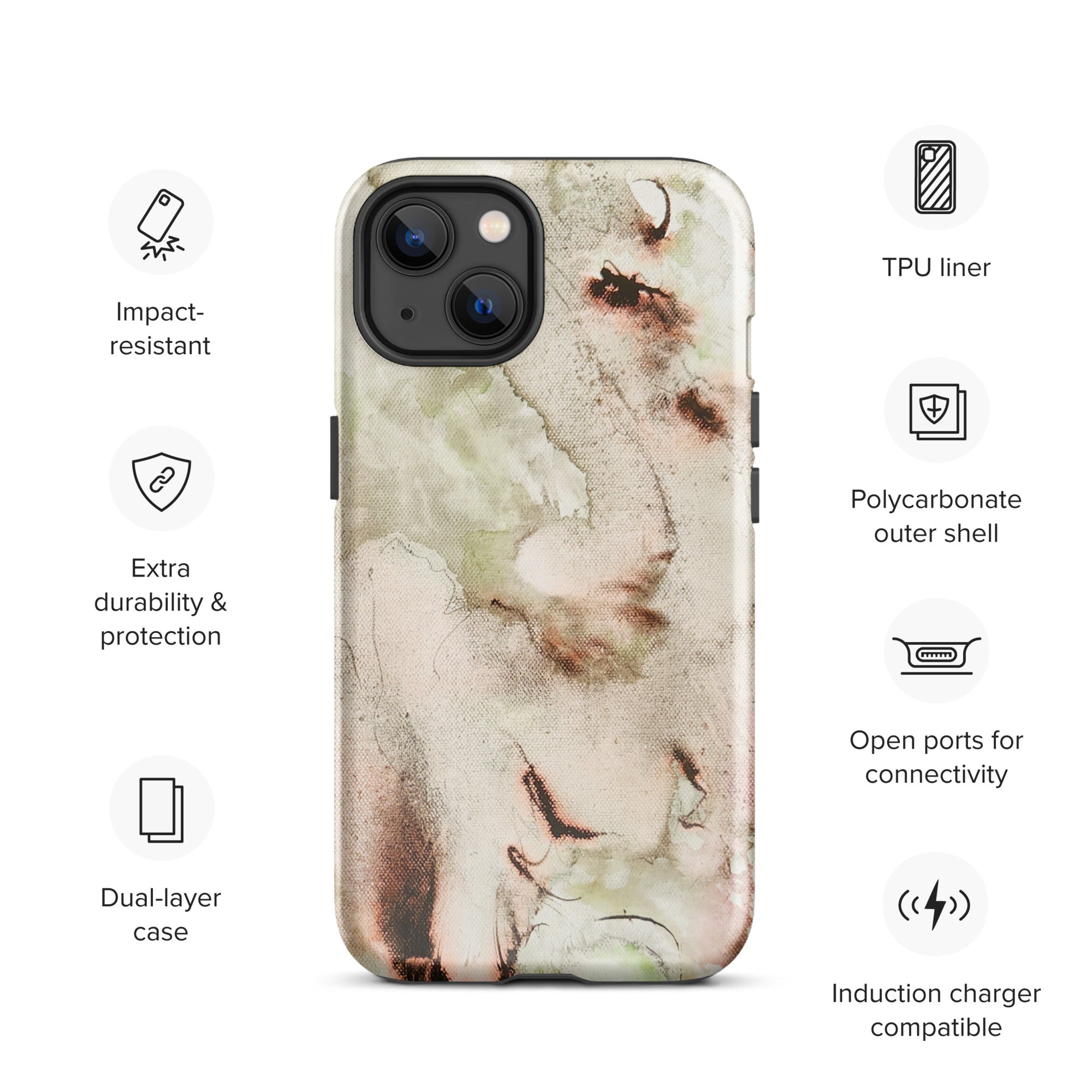 iPhone® Tough Case- Ink Earth